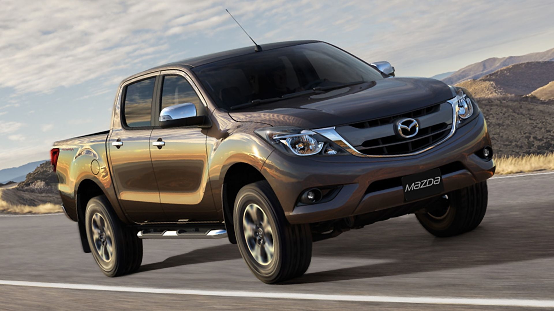 2019 Mazda BT-50, Fuel economy car, 1920x1080 Full HD Desktop