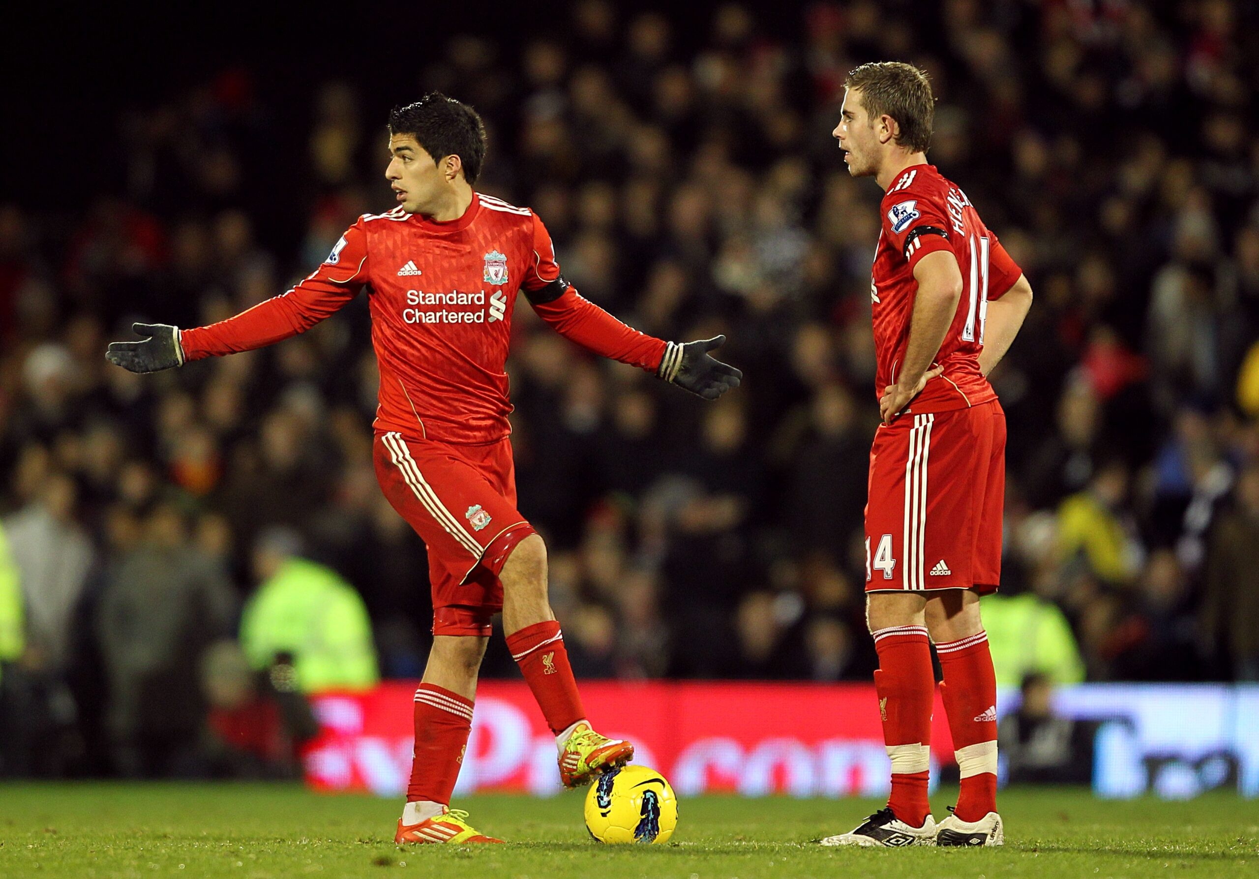 Luis Suarez, Jordan Henderson Wallpaper, 2560x1790 HD Desktop