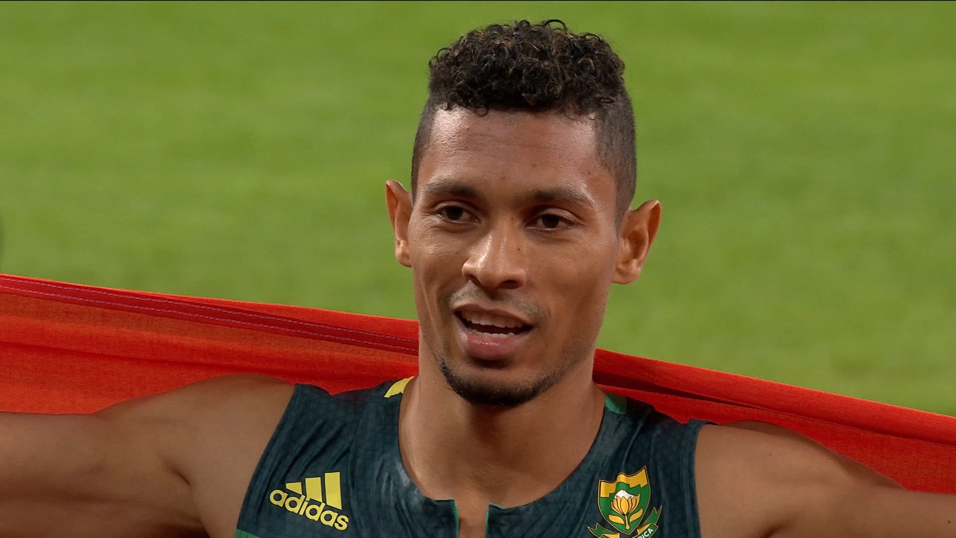 Wayde van Niekerk, World athletics championships, 400m gold, BBC sport, 1920x1080 Full HD Desktop