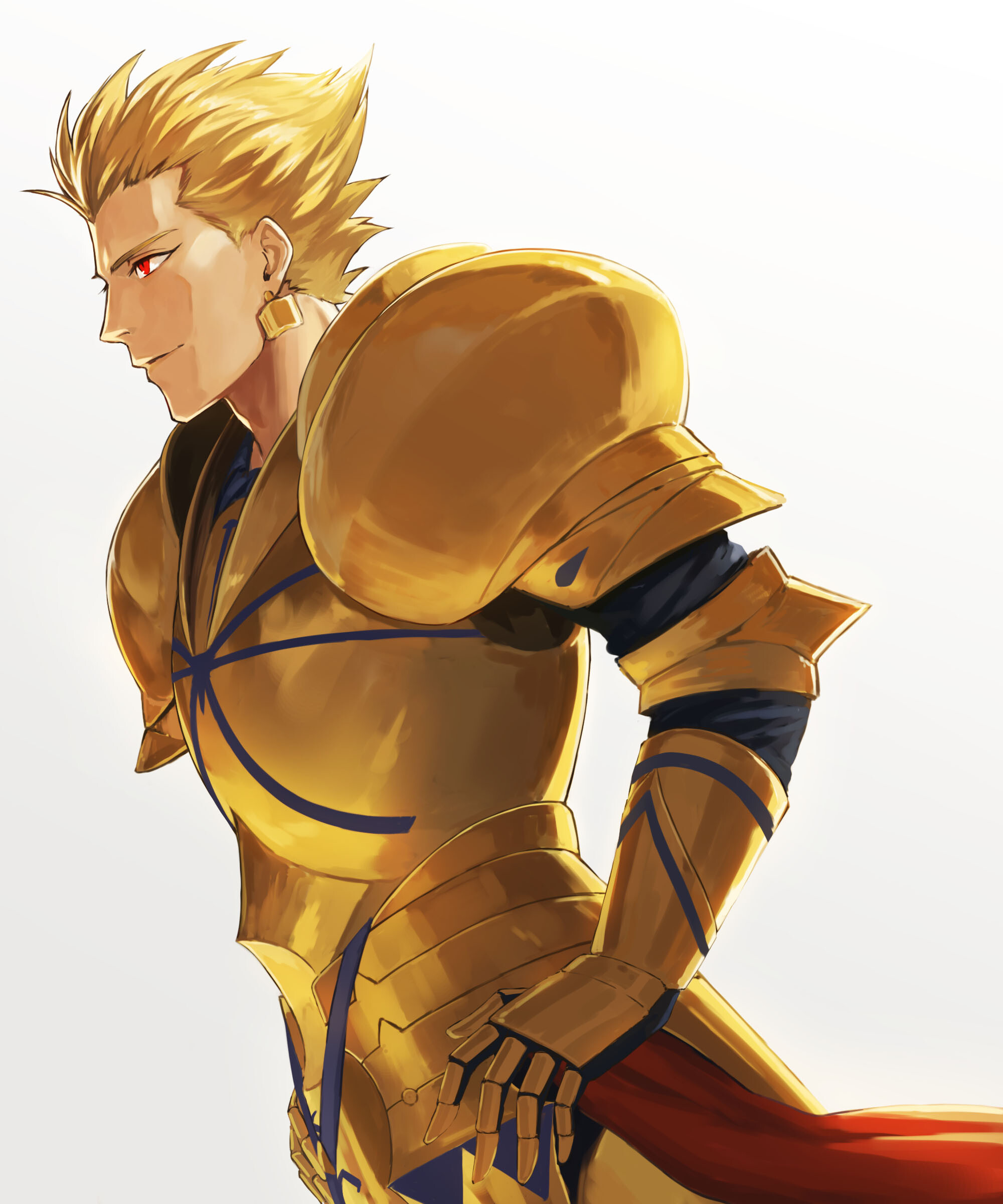 Gilgamesh, Fate/Stay Night, Zerochan Anime, 2000x2400 HD Phone