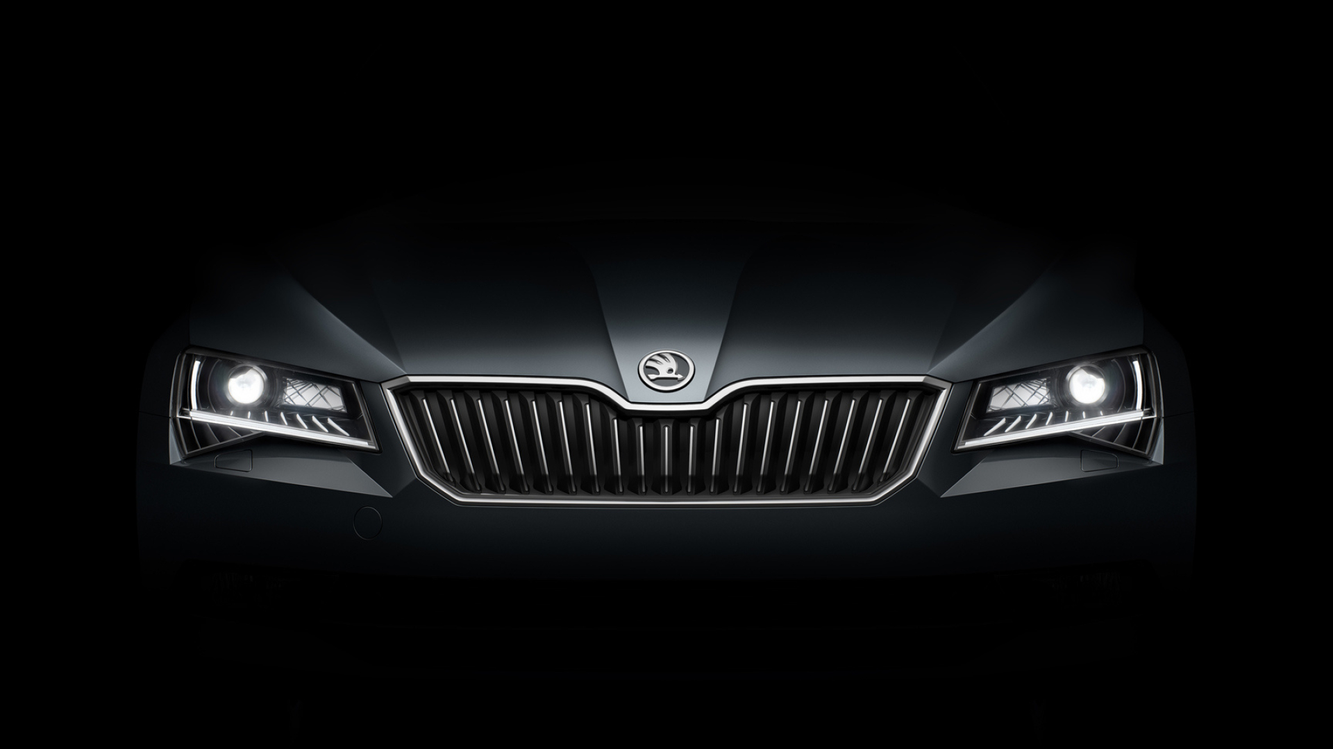 Skoda Superb, 2016 Grille, Caricos, 1920x1080 Full HD Desktop