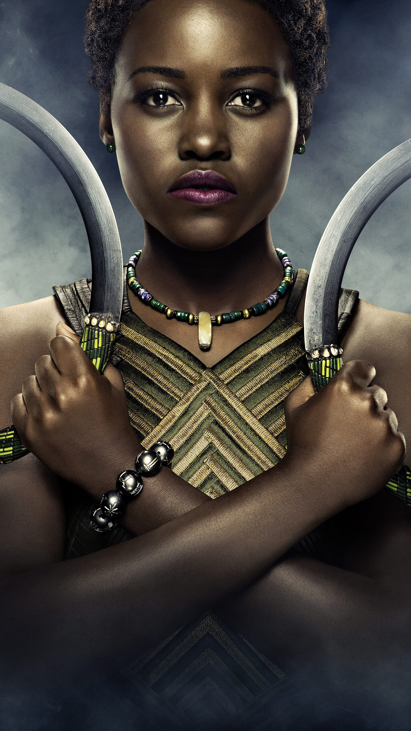 Lupita Nyong'o, Black Panther, Poster, Samsung Galaxy, 1440x2560 HD Phone