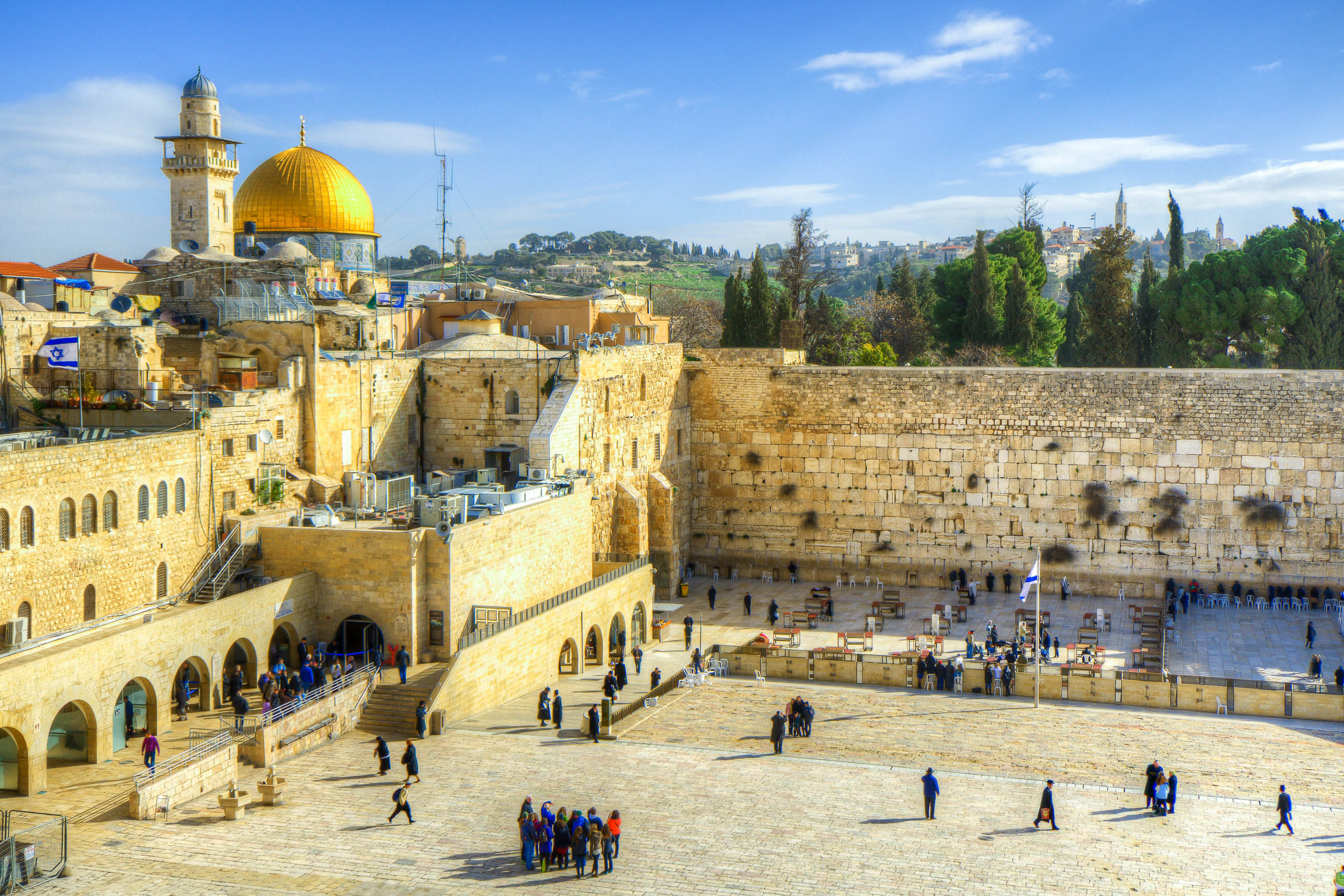 Wailing Wall, Jerusalem, Israel, Franks Travelbox, 2600x1740 HD Desktop