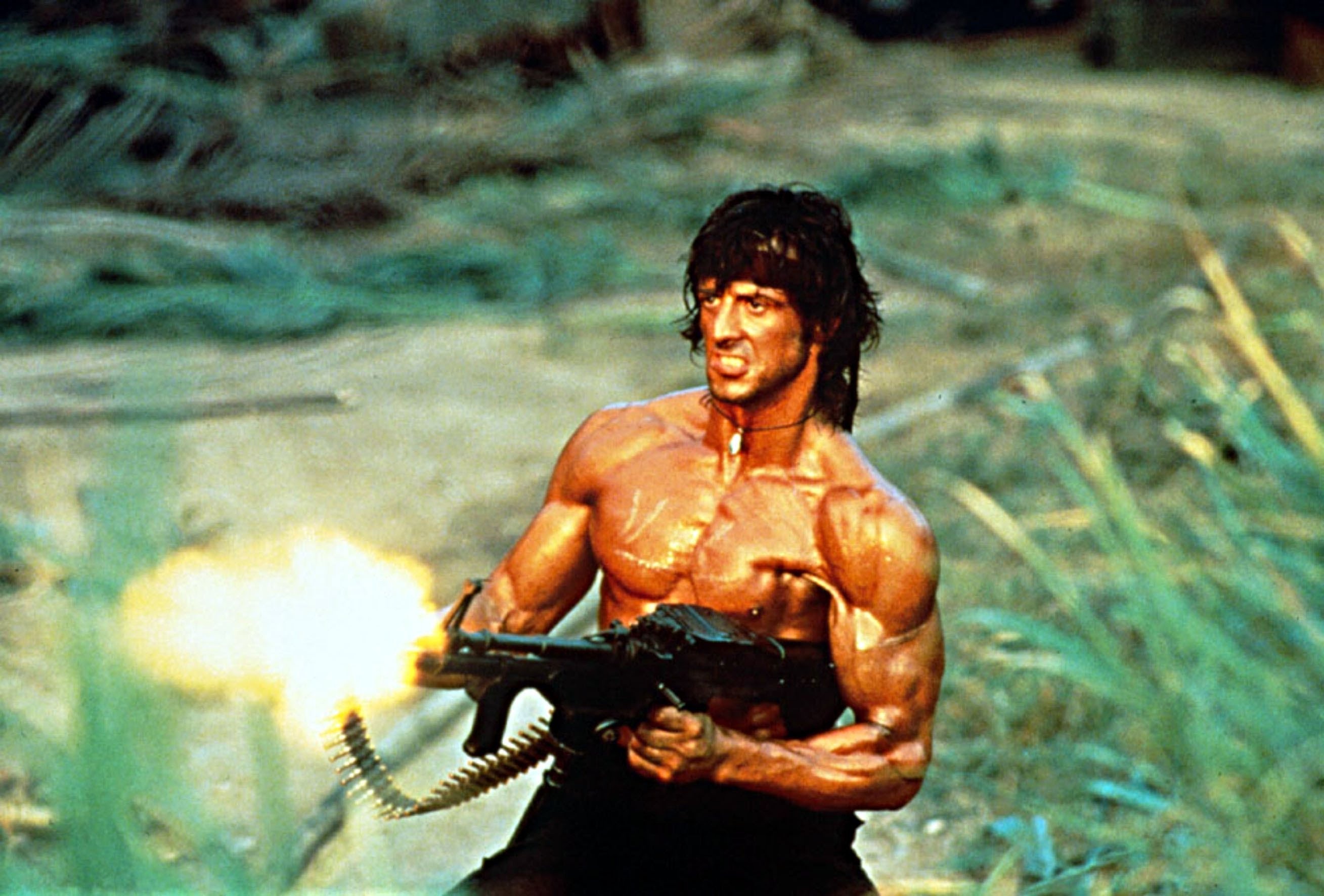 First Blood, Zoey Peltier, Rambo wallpapers, Intense action, 2620x1780 HD Desktop