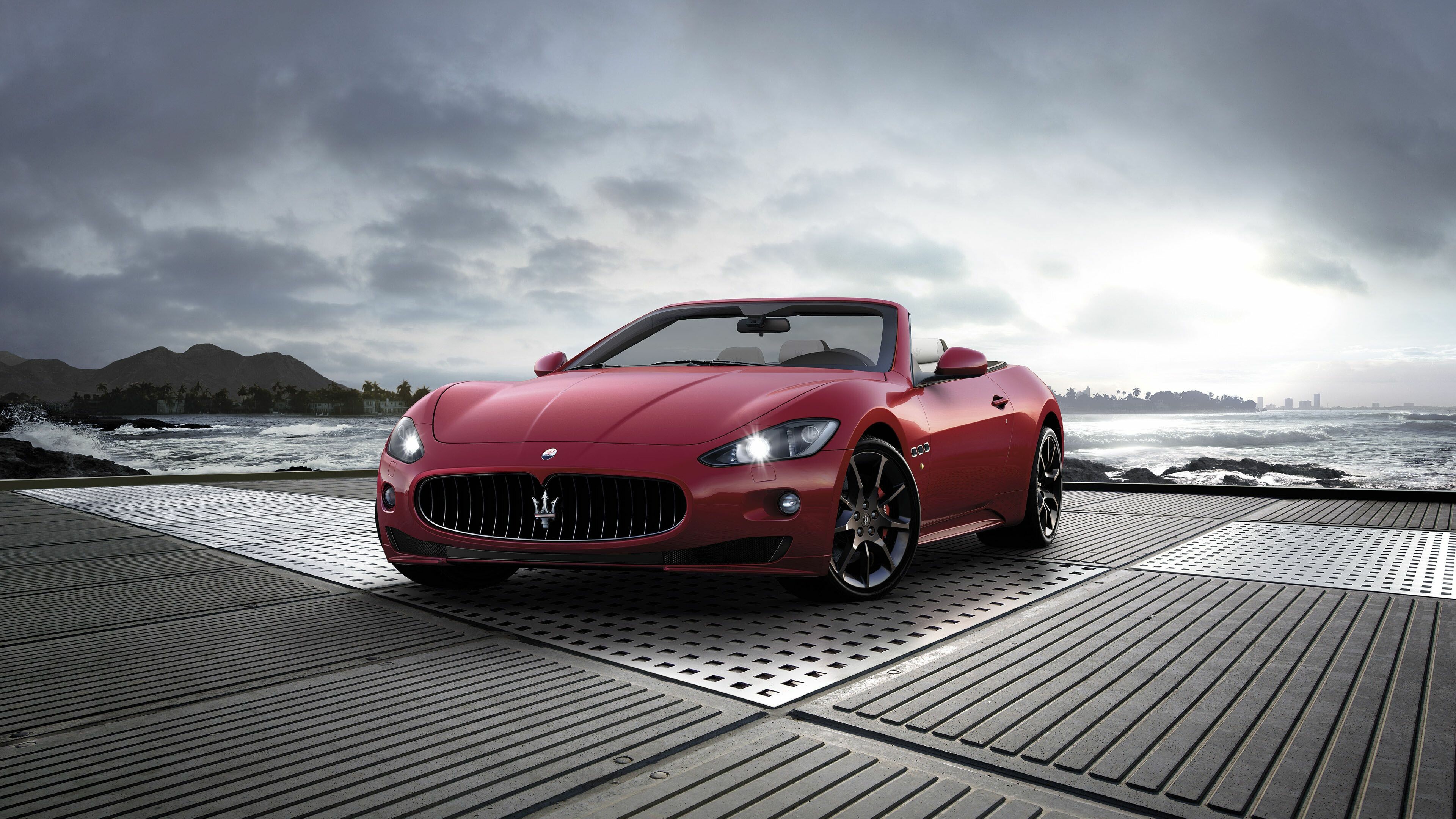 GranCabrio Sport, Maserati Wallpaper, 3840x2160 4K Desktop