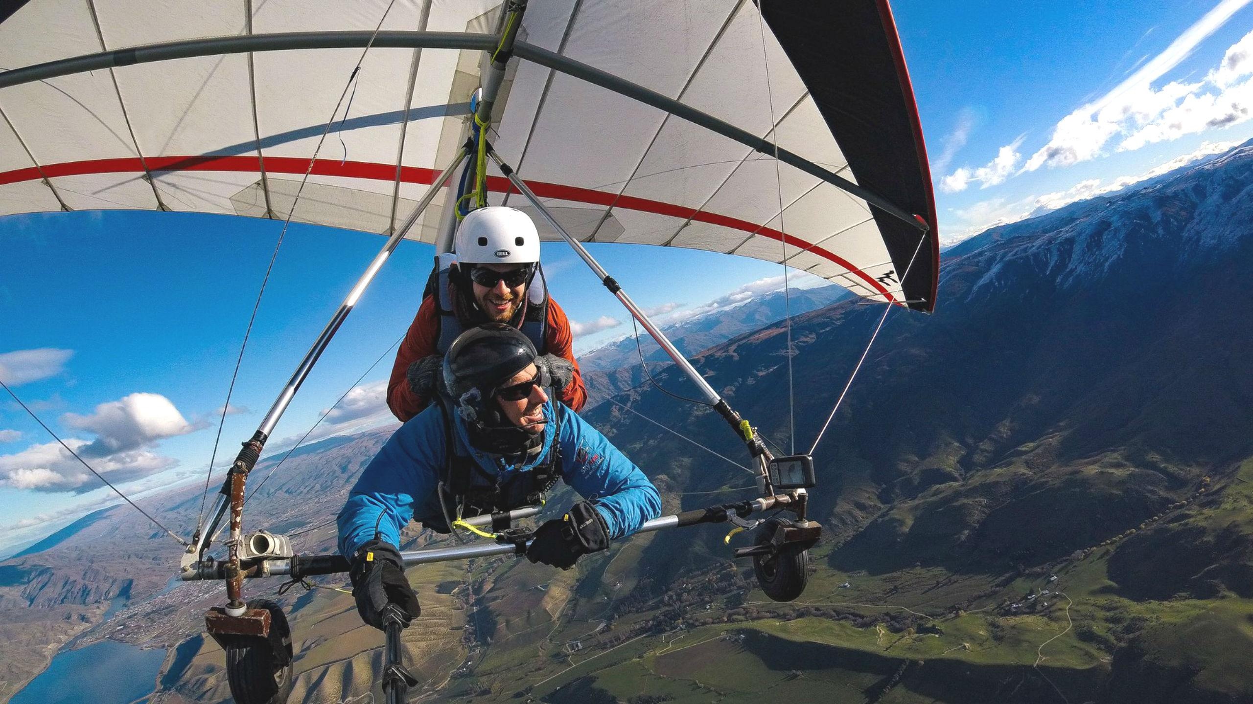 Skytrek Queenstown, Hang Gliding Wallpaper, 2560x1440 HD Desktop