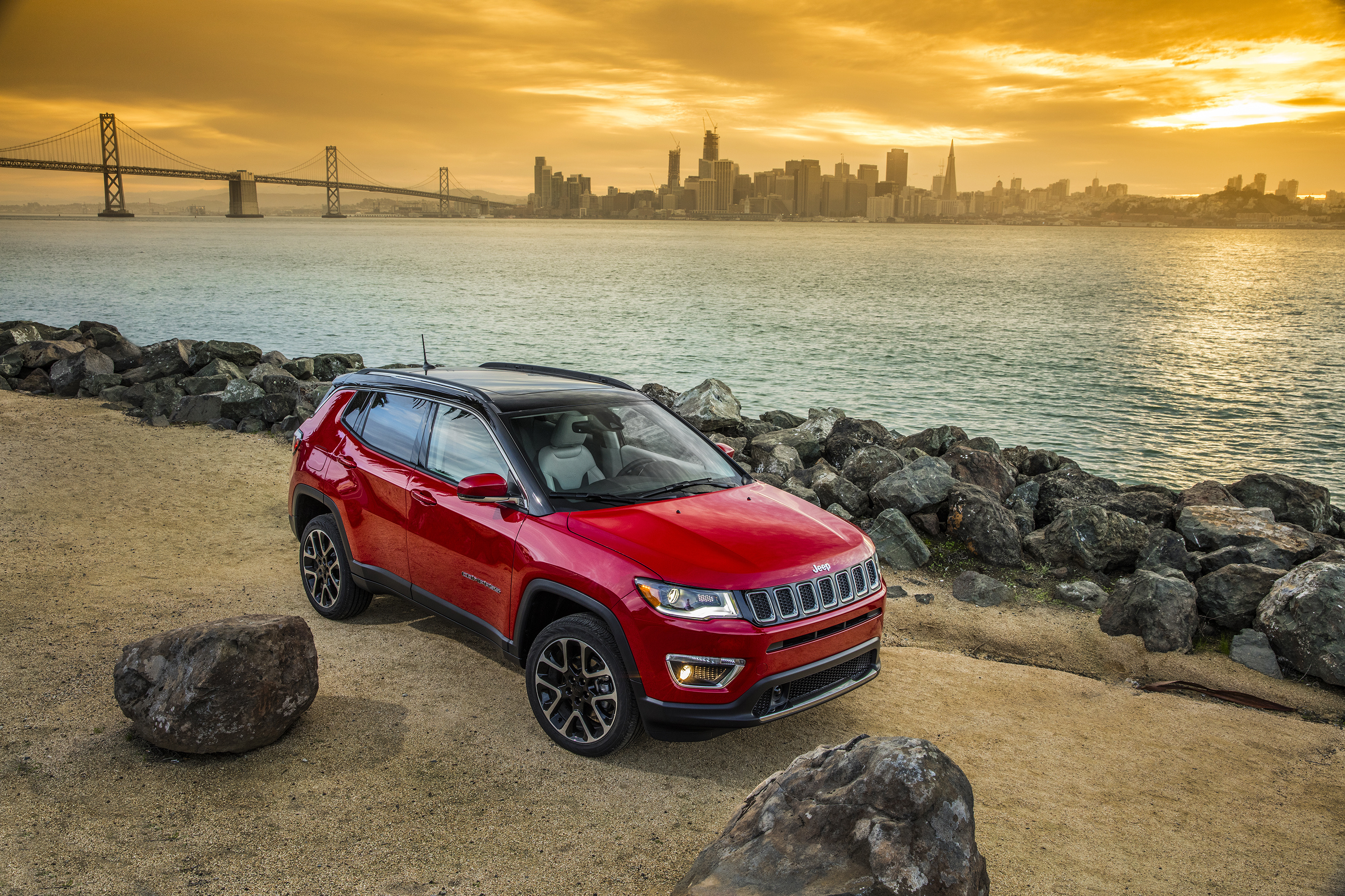 Coast, Jeep Compass Wallpaper, 3000x2000 HD Desktop