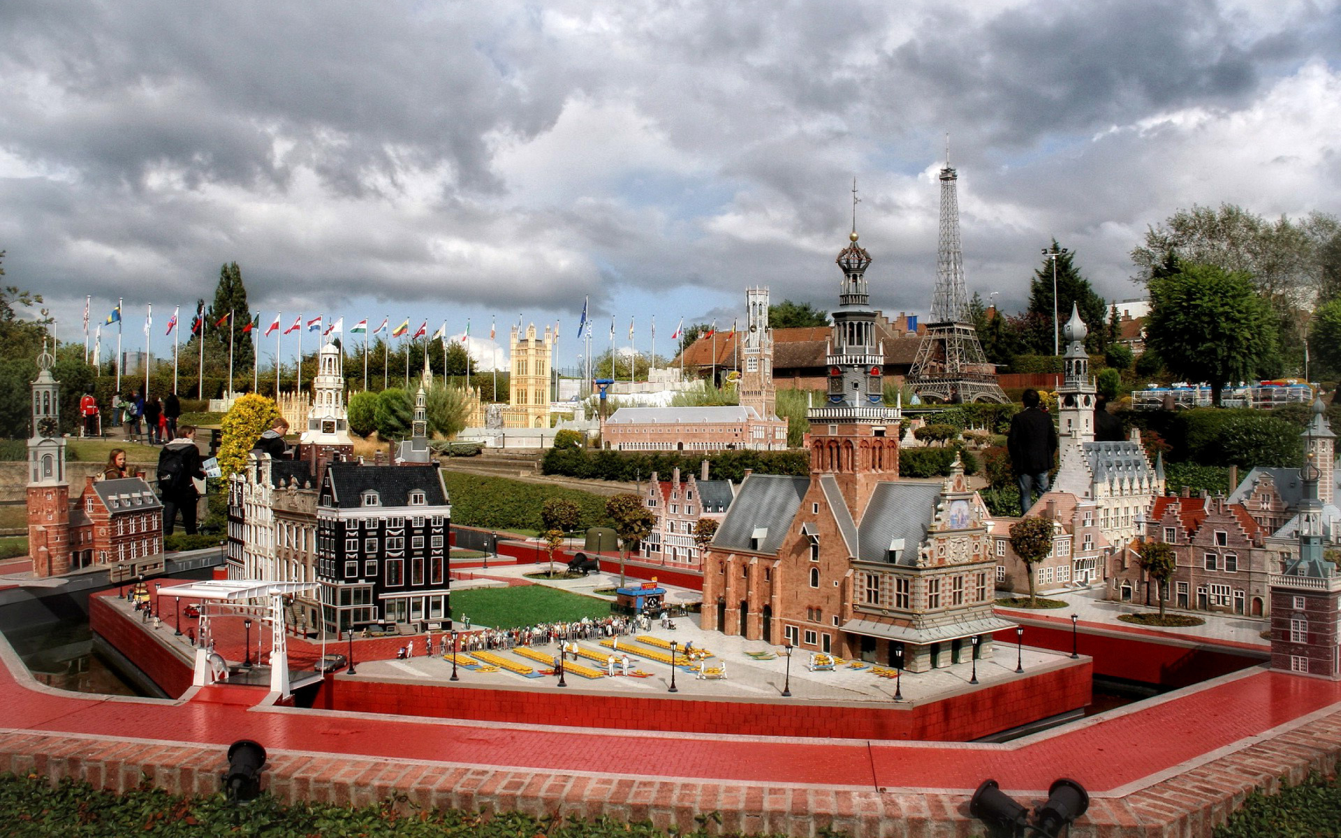 Mini Europe Miniature Park, Belgium Wallpaper, 1920x1200 HD Desktop