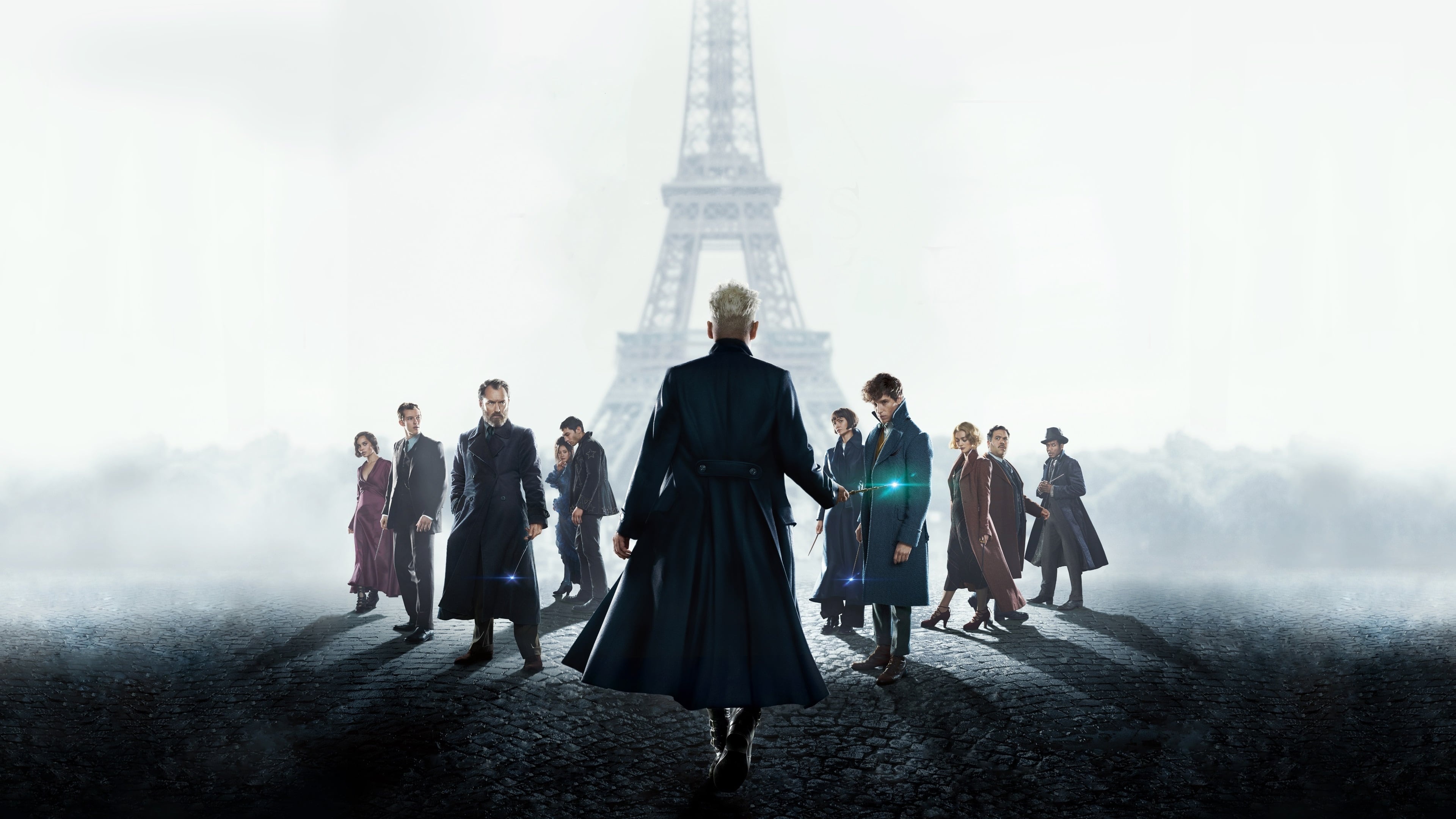 Fantasy film sequel, Grindelwald's crimes, Full movie online, 3840x2160 4K Desktop