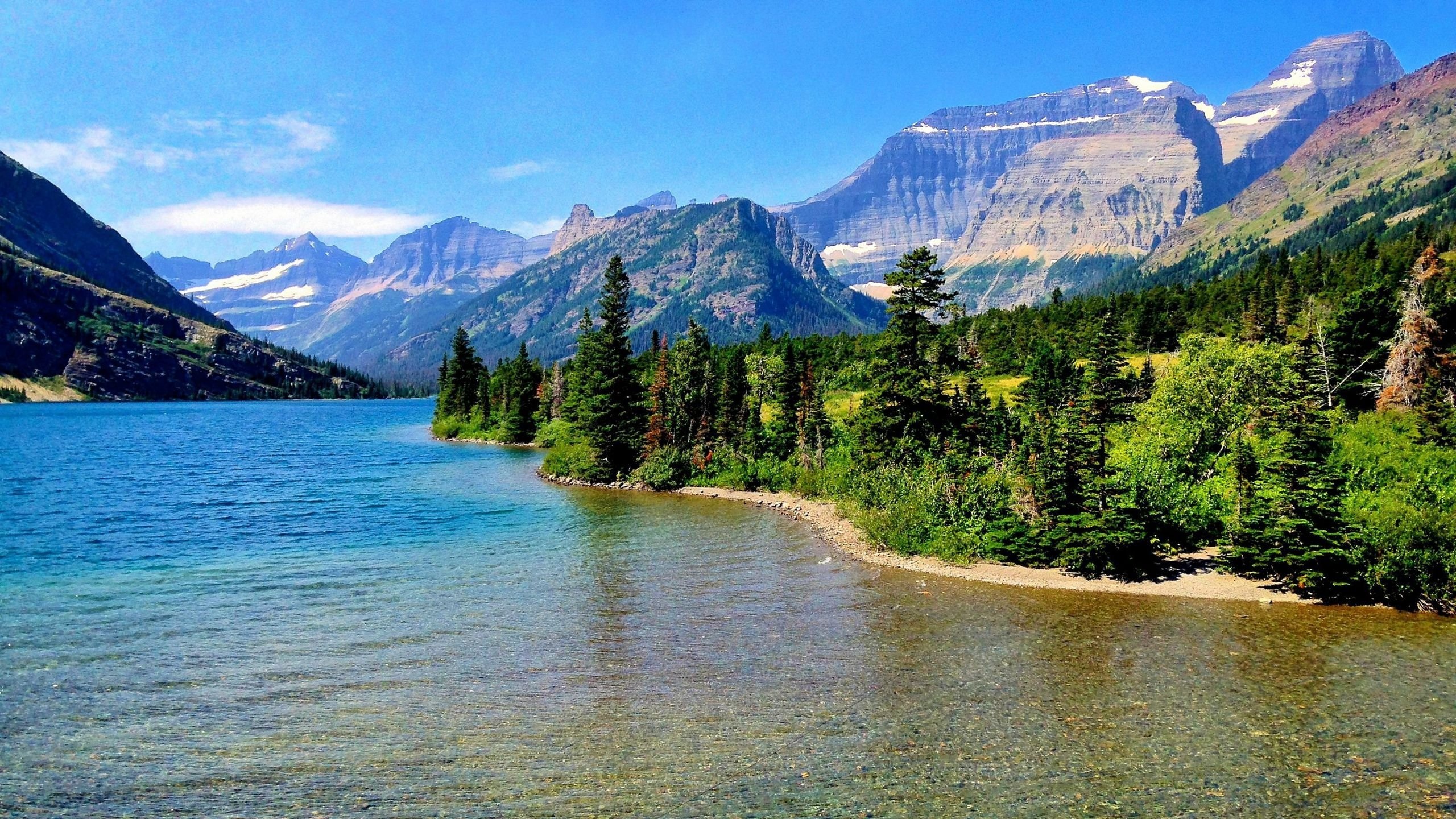 Cosley Lake, Montana Wallpaper, 2560x1440 HD Desktop