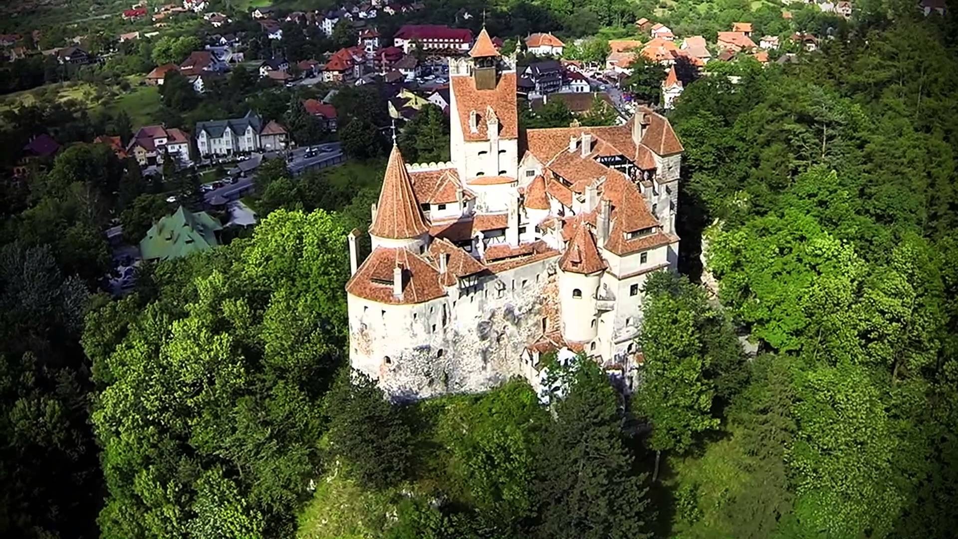 Bran Castle, Wallpapers, Pictures, 4K, 1920x1080 Full HD Desktop