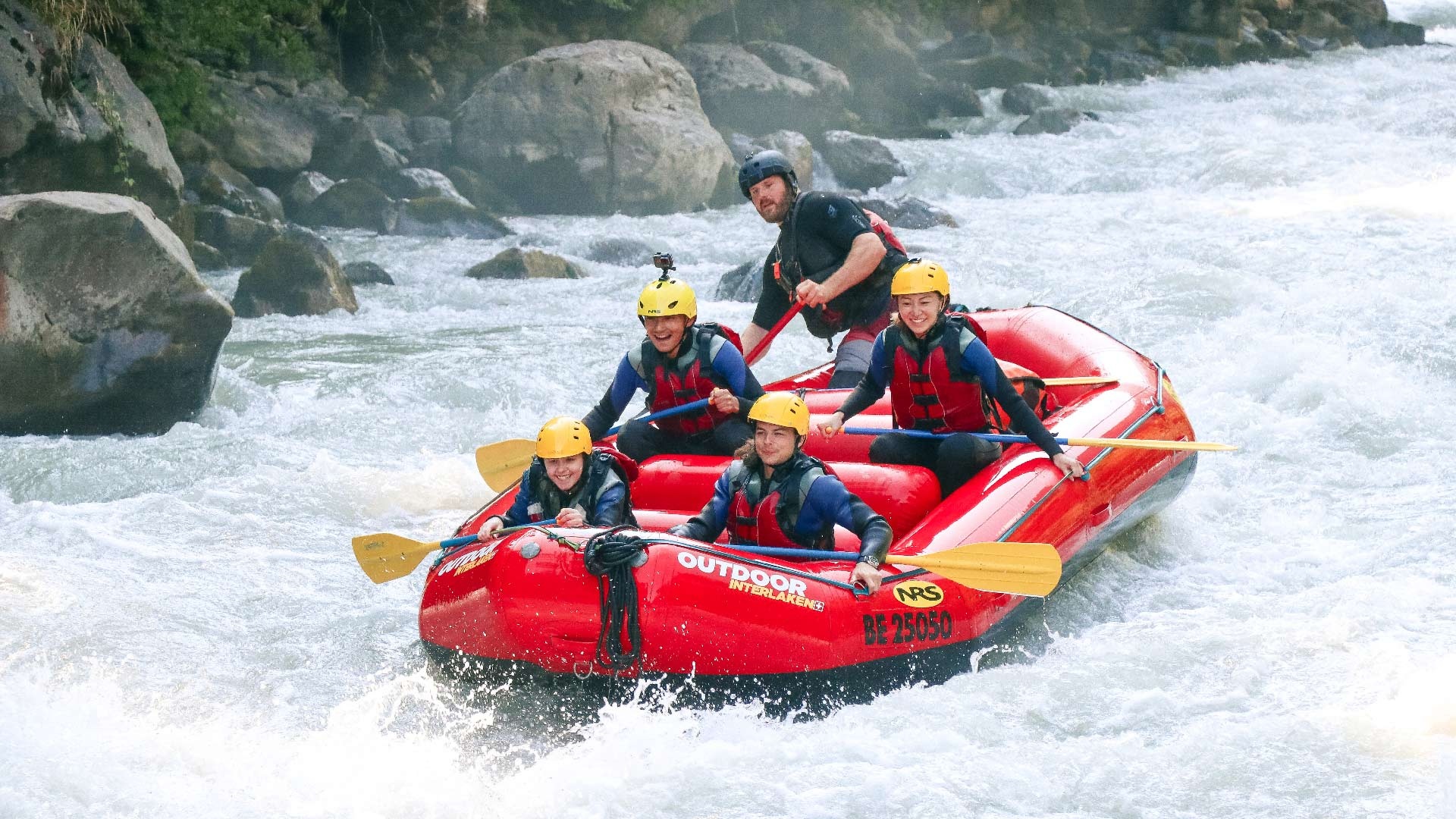 White Lutschine River, Rafting Wallpaper, 1920x1080 Full HD Desktop