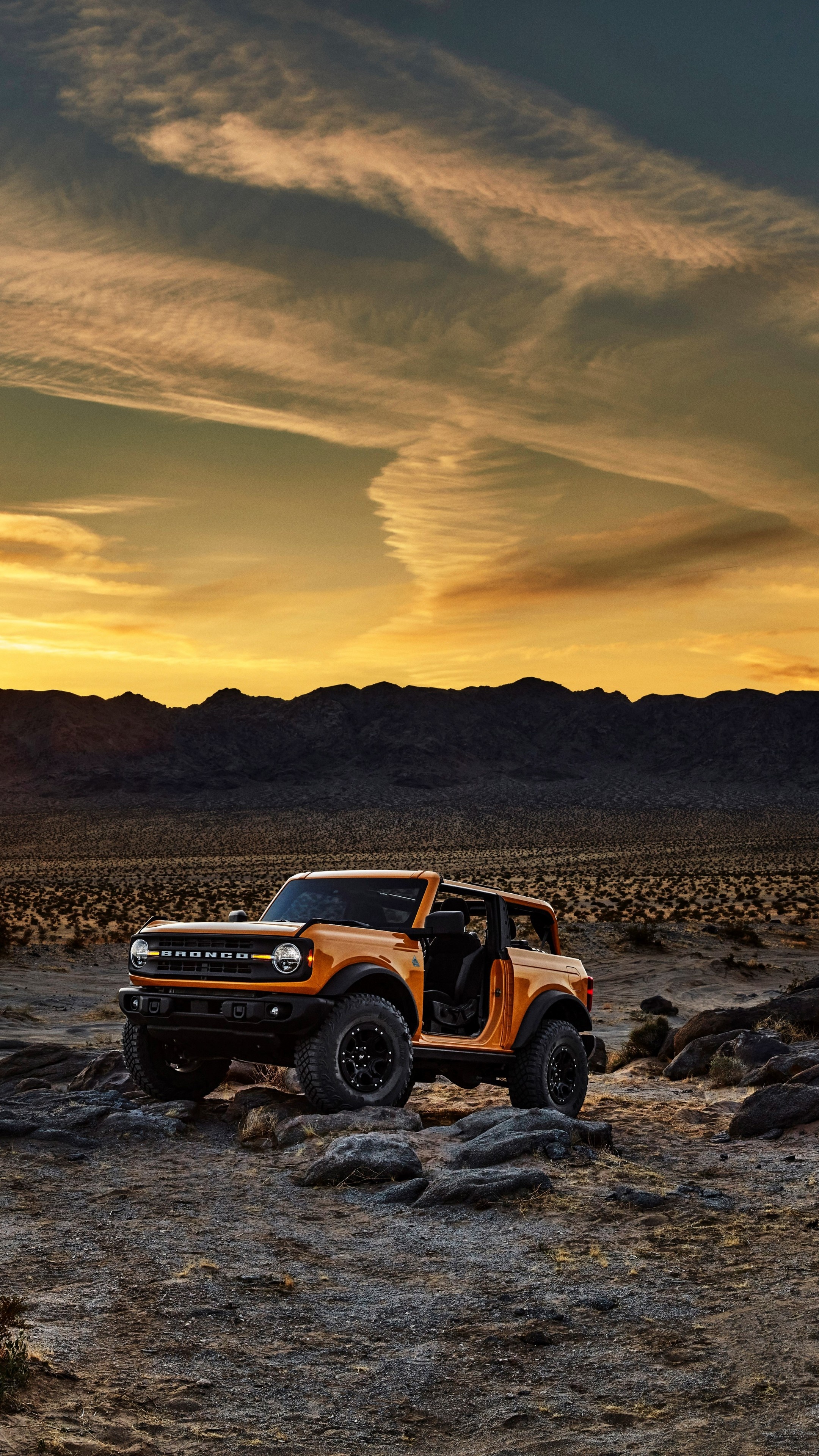 Bronco 2021 Off-Road, Ford Bronco Wallpaper, 2160x3840 4K Phone