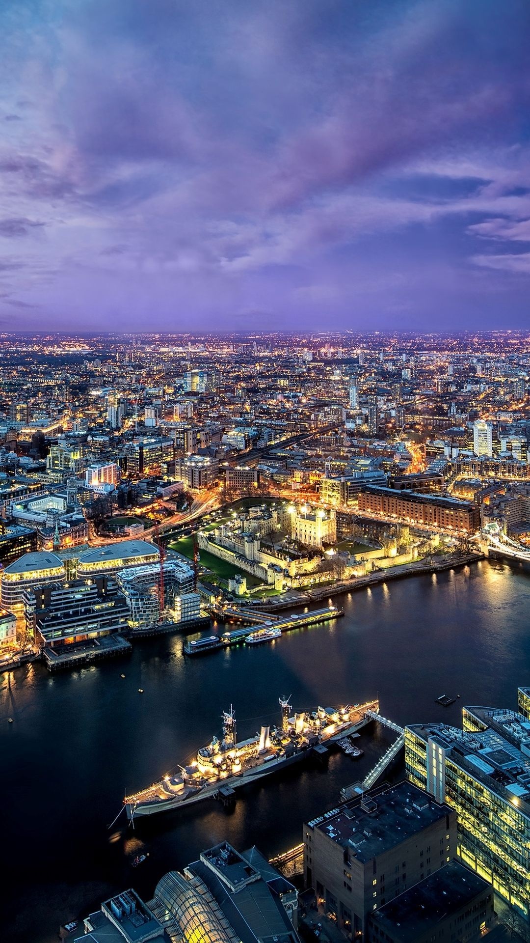 The River Thames, London night wallpapers, Stunning backgrounds, London at night, 1080x1920 Full HD Phone