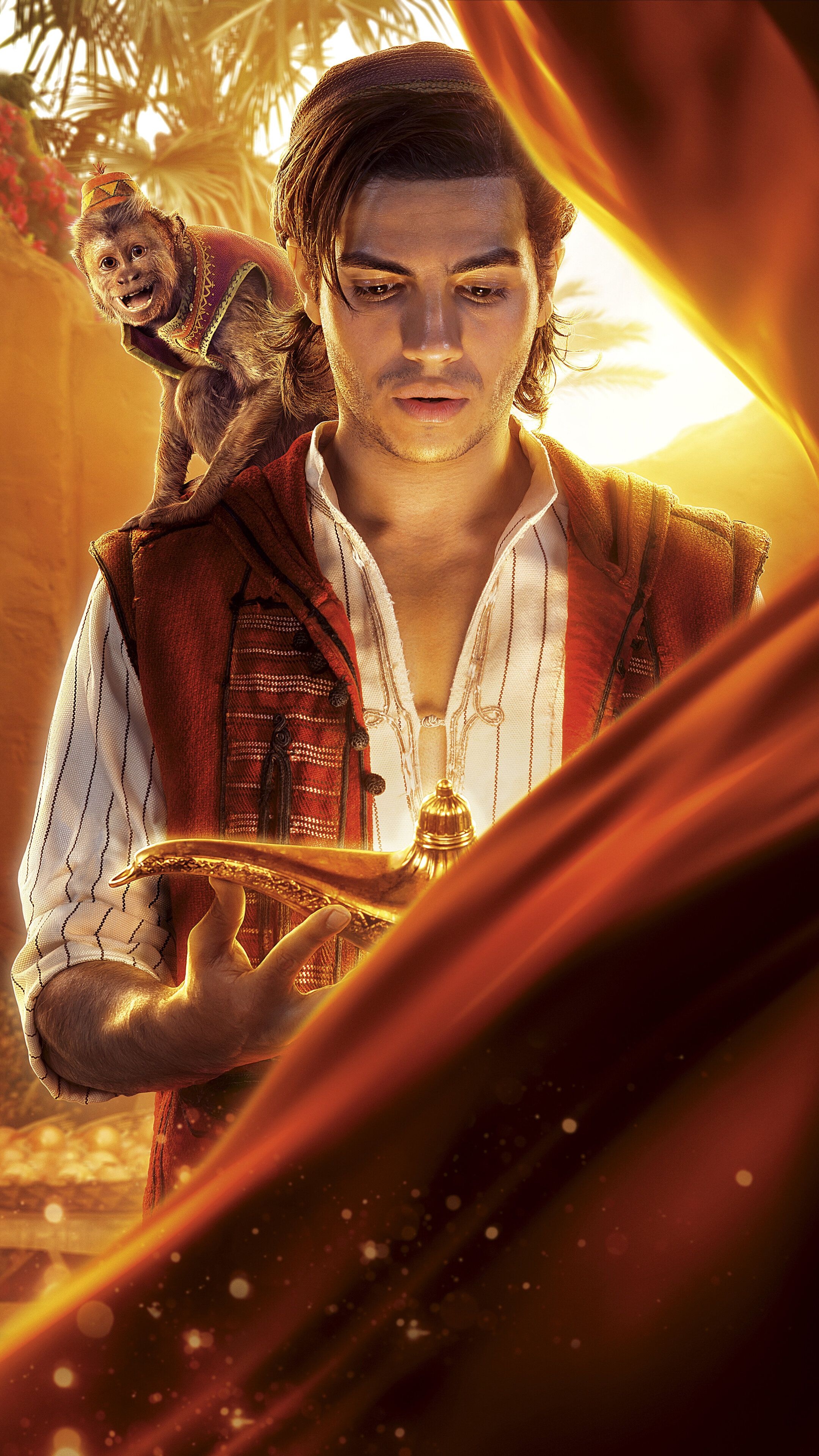 Aladdin 2019, 5K resolution, Pelcula Aladdin, 2160x3840 4K Phone