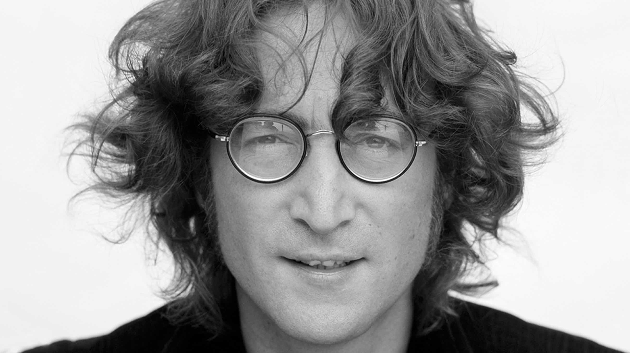 John Lennon, Rare photograph, Fan favorite, Unforgettable moment, 2630x1480 HD Desktop