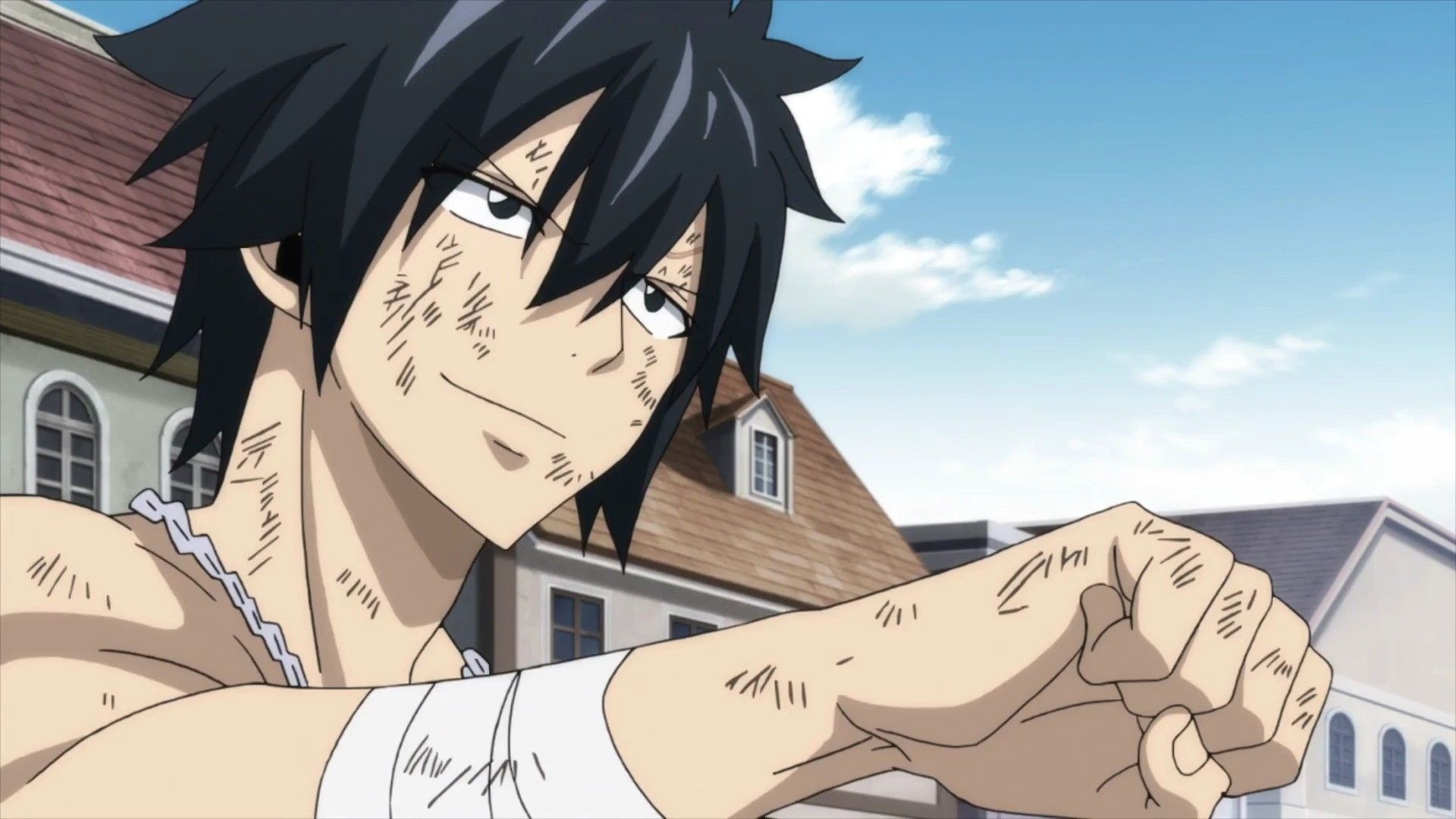 Gray Fullbuster, Anime character, Ice magic, Powerful warrior, 1920x1080 Full HD Desktop