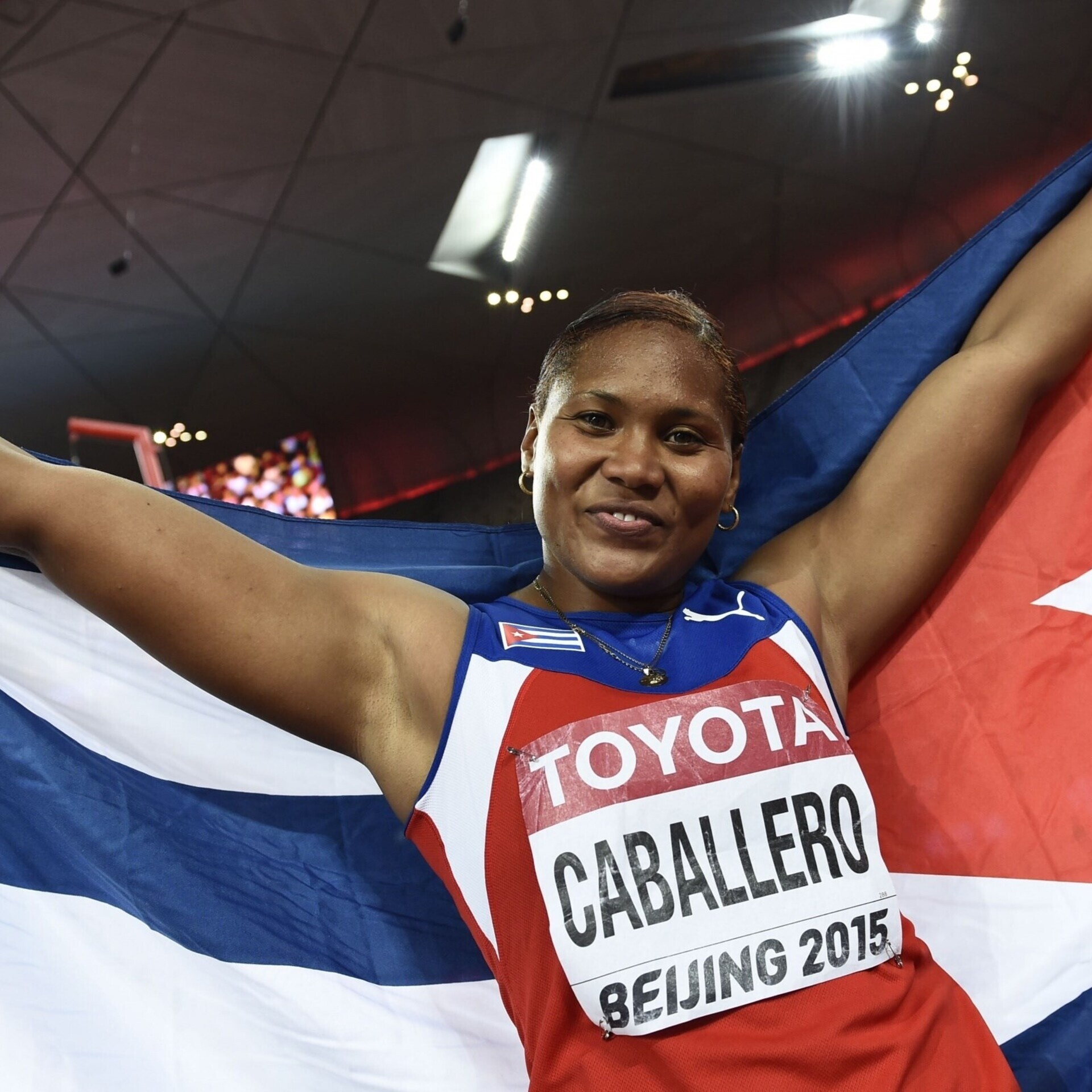 Beijing 2015, Denia Caballero Wallpaper, 1920x1920 HD Phone