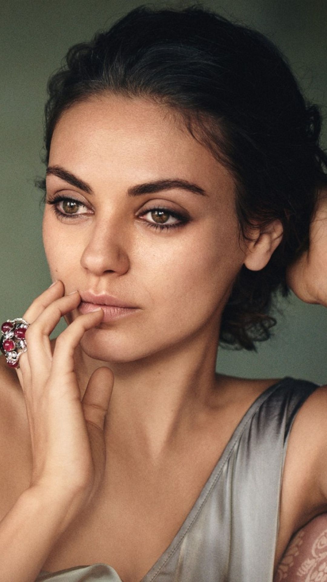 Mila Kunis, Beautiful, 1080x1920 Full HD Phone