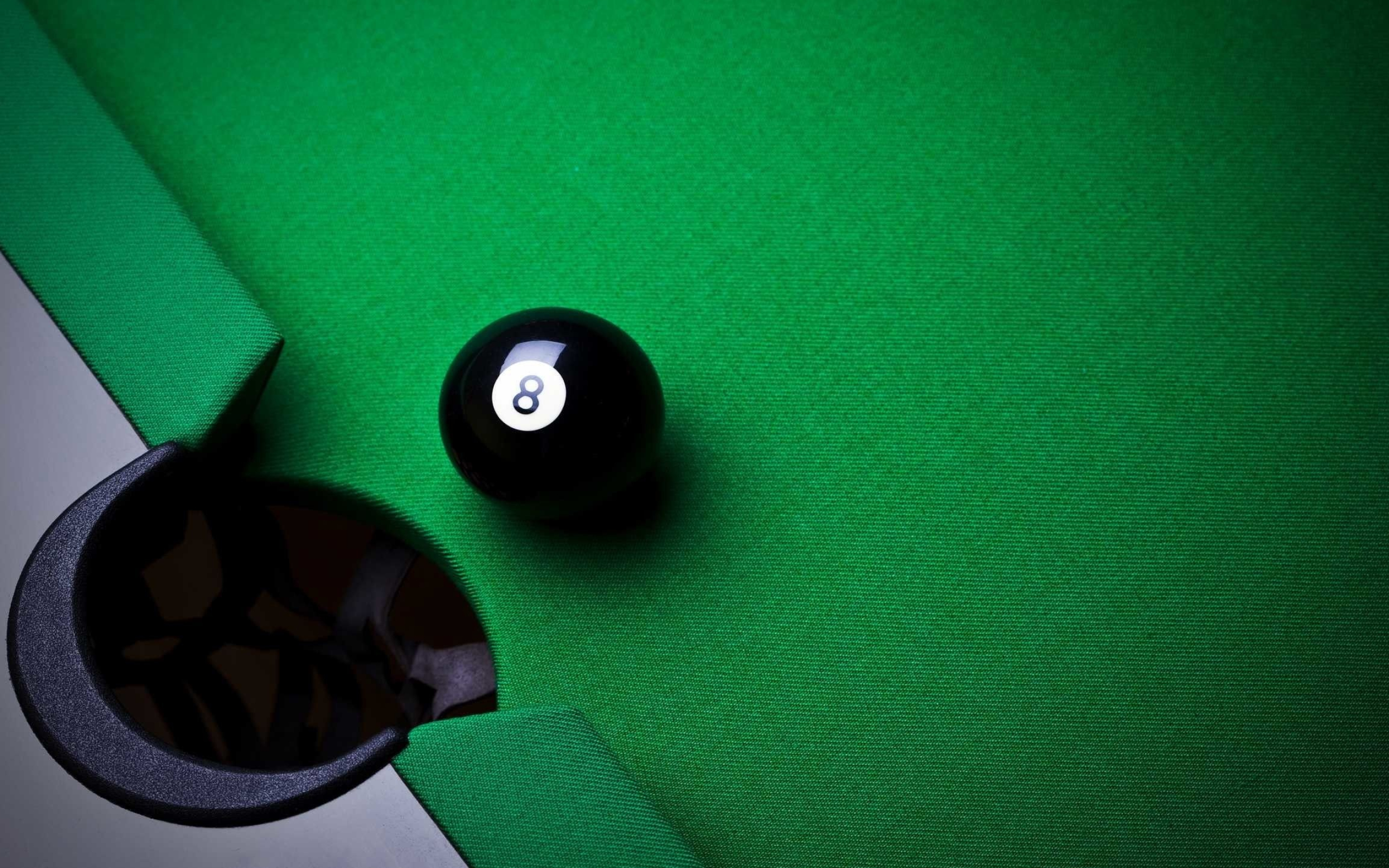 Pocket and ball, Billiards Wallpaper, 2570x1610 HD Desktop