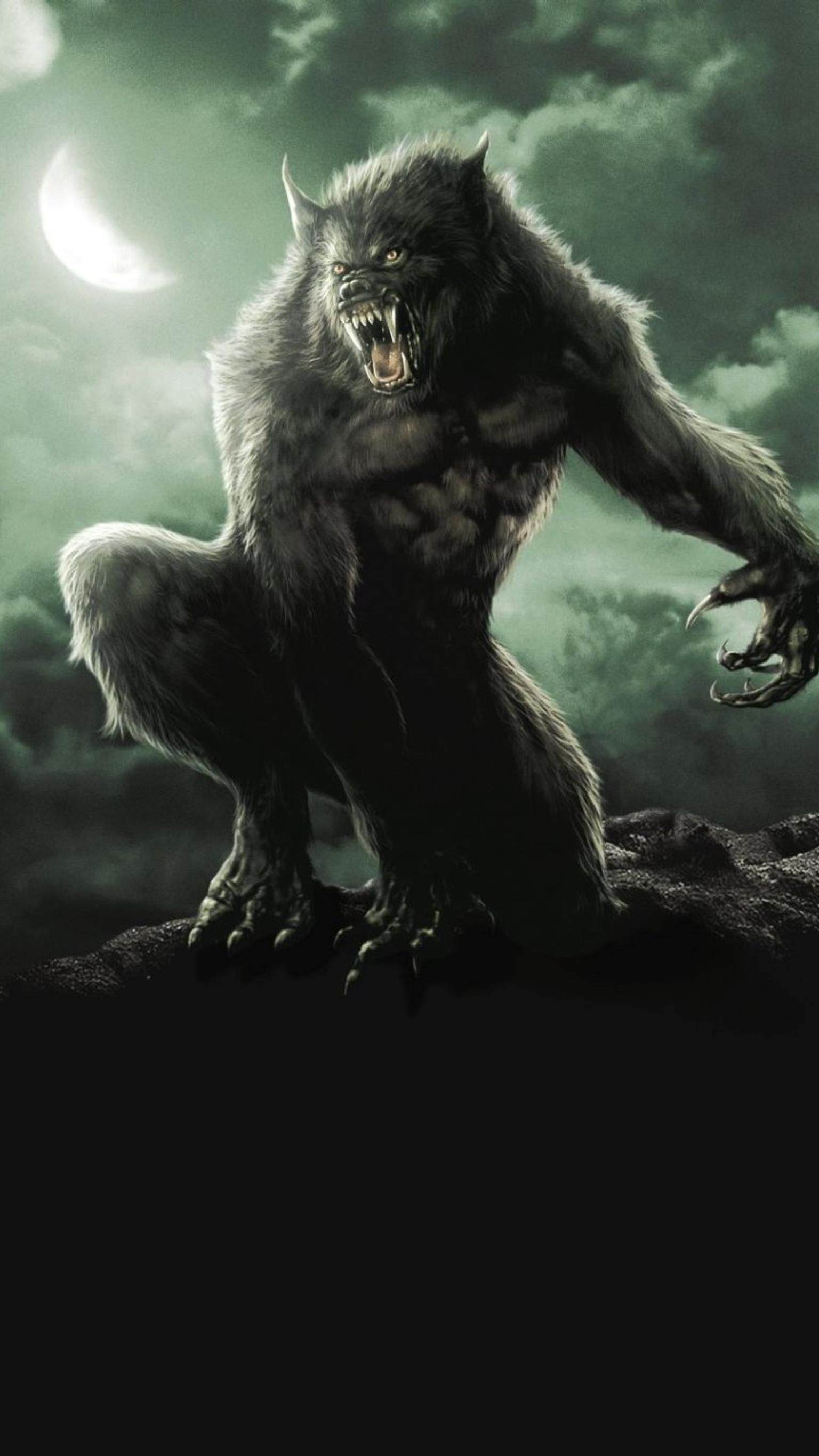 Werewolf transformation, Fierce battles, Terrifying creatures, Epic showdowns, 1540x2740 HD Phone