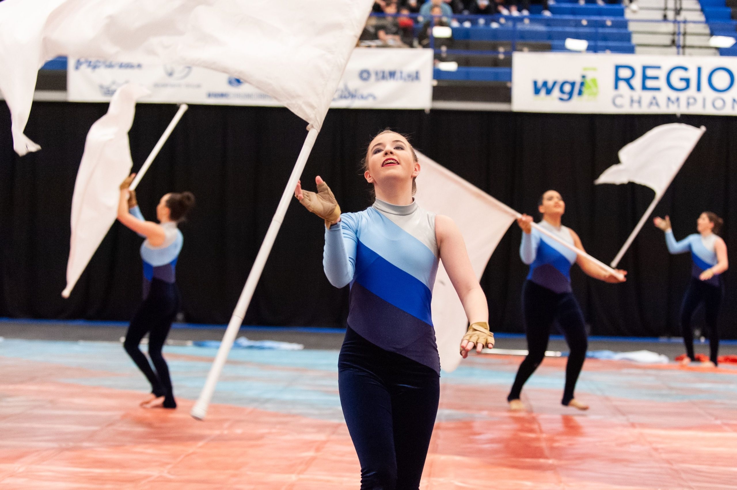 WGI Championship, Color Guard (Flag Spinning) Wallpaper, 2560x1710 HD Desktop