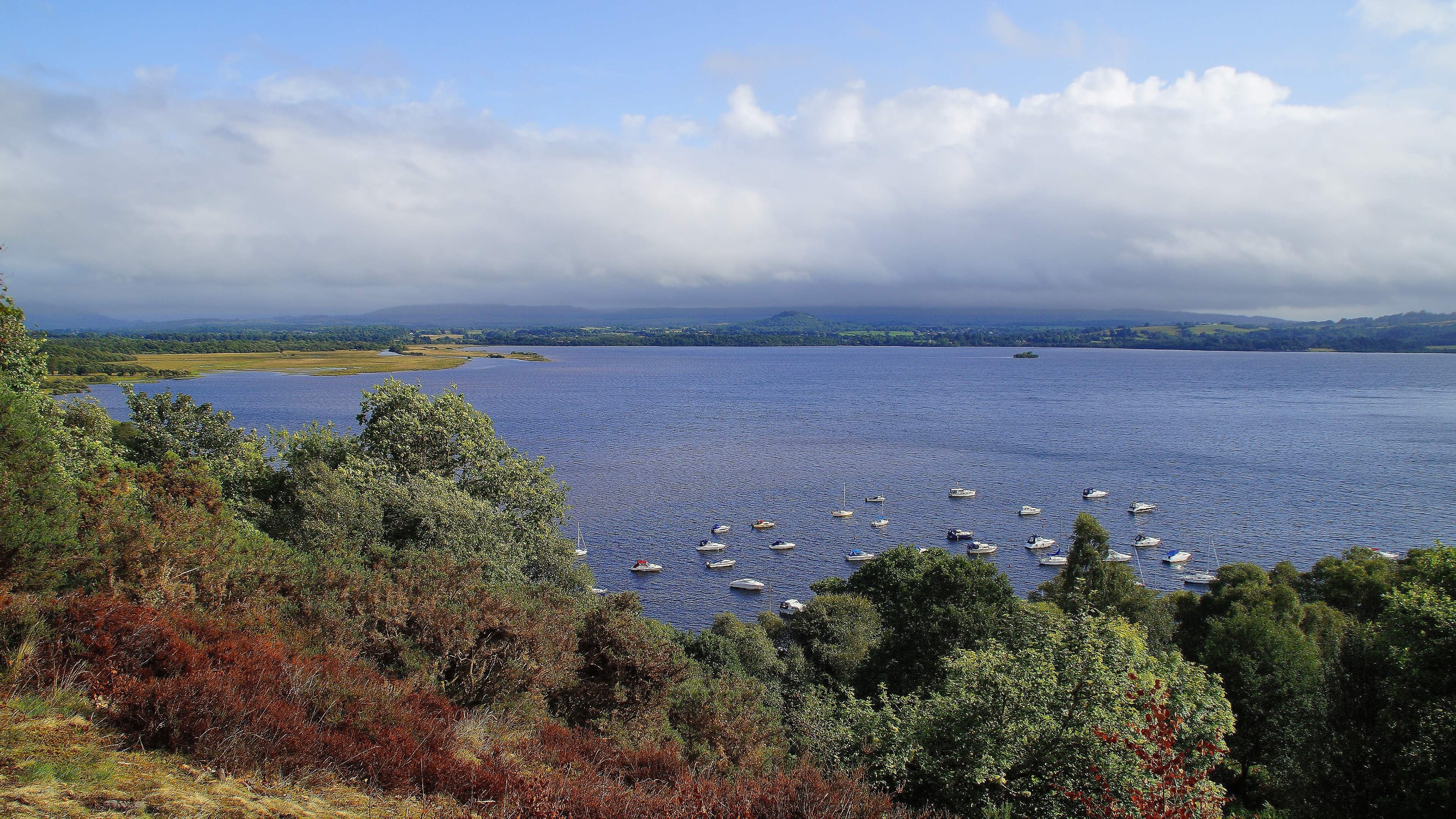 Loch Lomond, 4K wallpaper, Scottish charm, Serene ambiance, 3840x2160 4K Desktop