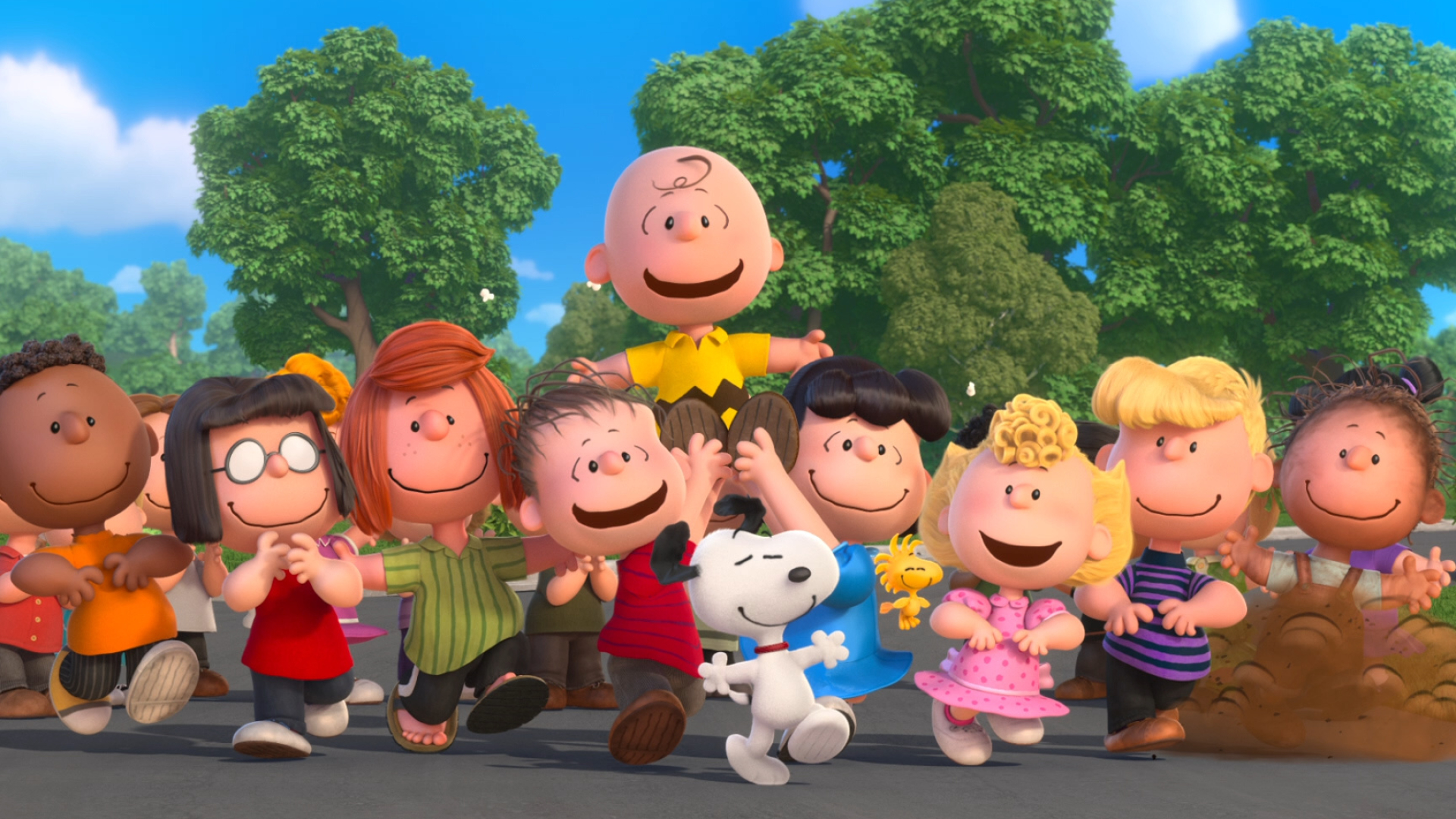 The Peanuts Movie, Snoopy & Charlie Brown, 1920x1080 Full HD Desktop