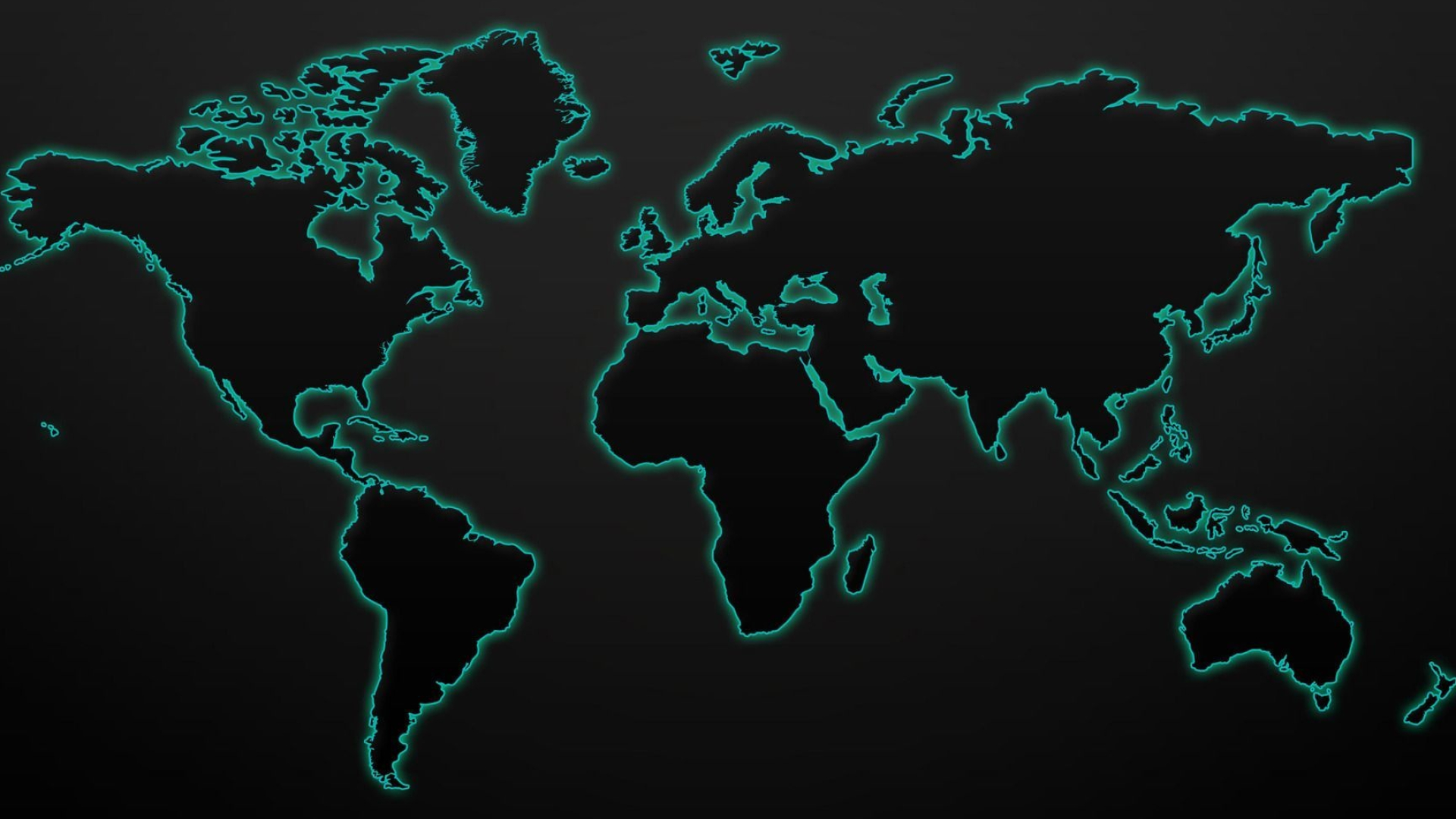 Neon, Global Map Wallpaper, 1920x1080 Full HD Desktop