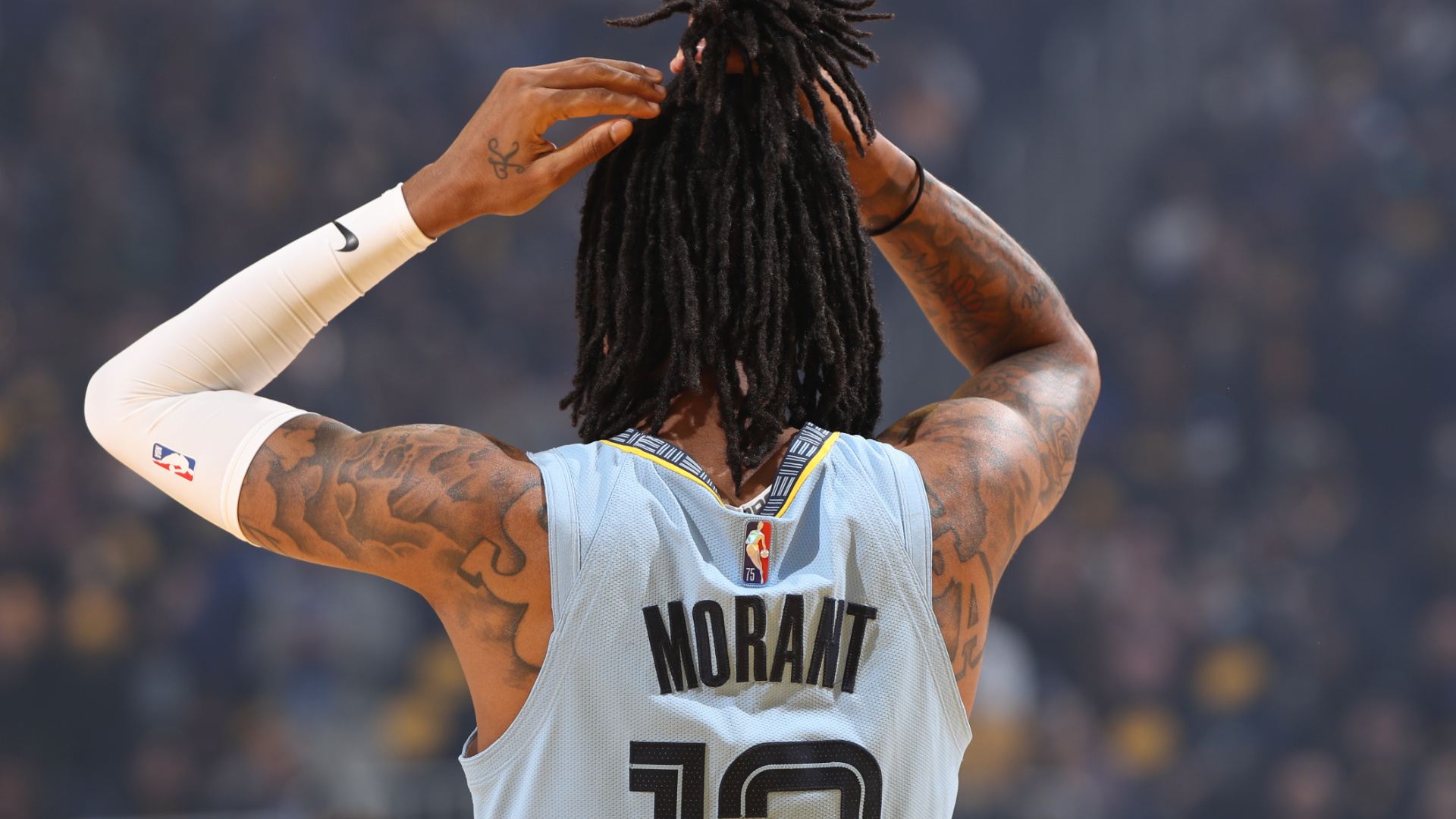 Ja Morant injury update, Grizzlies star, Limping off, Game 3, 1920x1080 Full HD Desktop