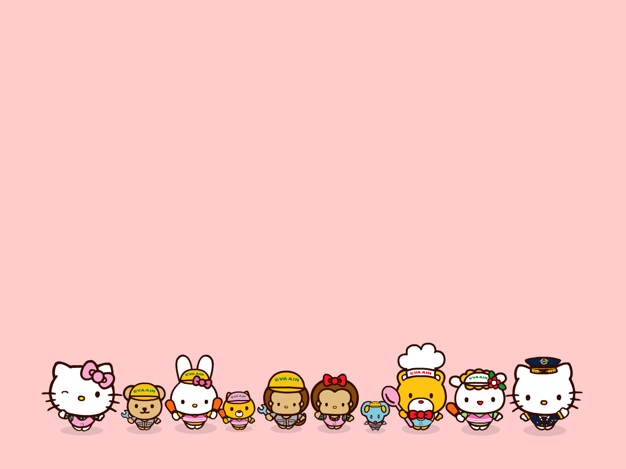 Hello Kitty and friends, Hello Kitty Thanksgiving Wallpaper, 2050x1540 HD Desktop