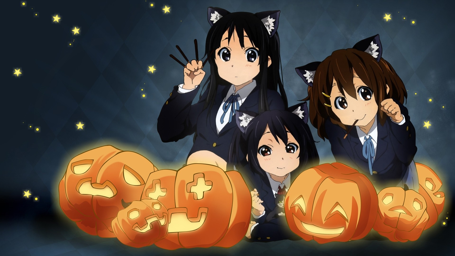 K-On!, Halloween Anime Wallpaper, 1920x1080 Full HD Desktop