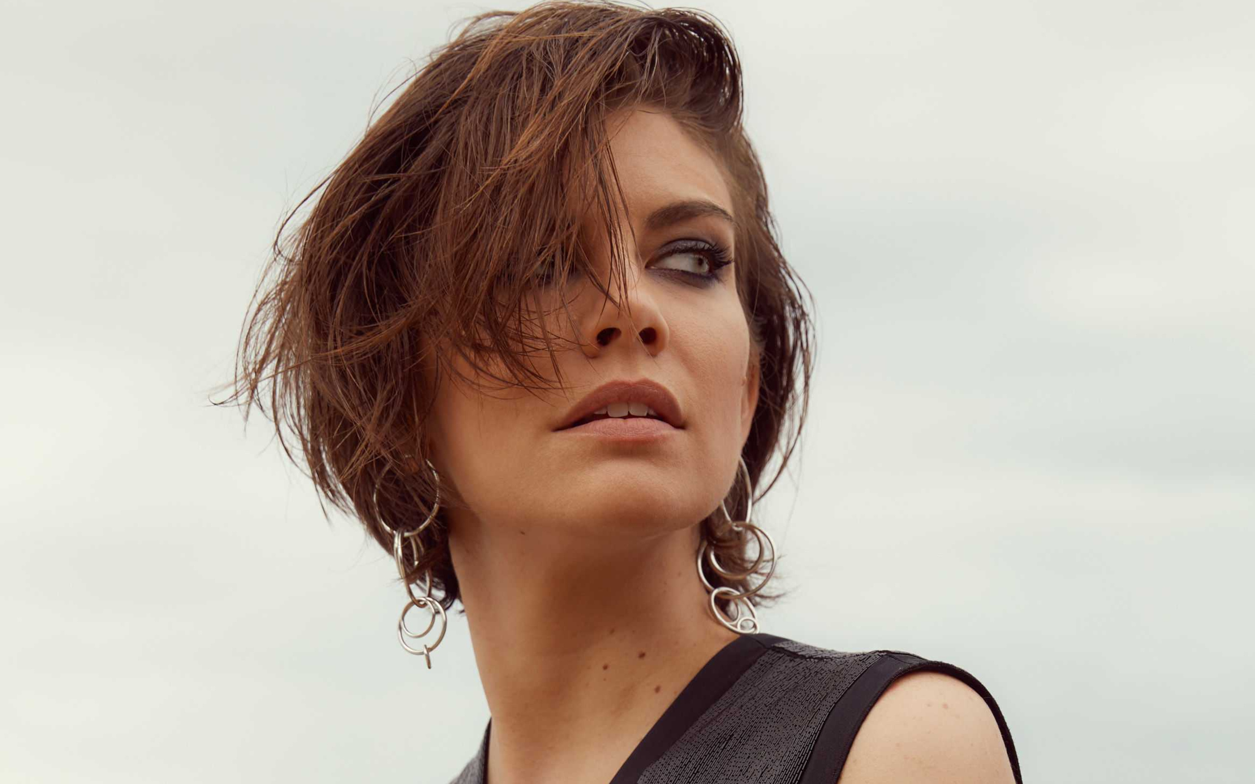 Lauren Cohan, Portrait, Hollywood, American actress, 2560x1600 HD Desktop