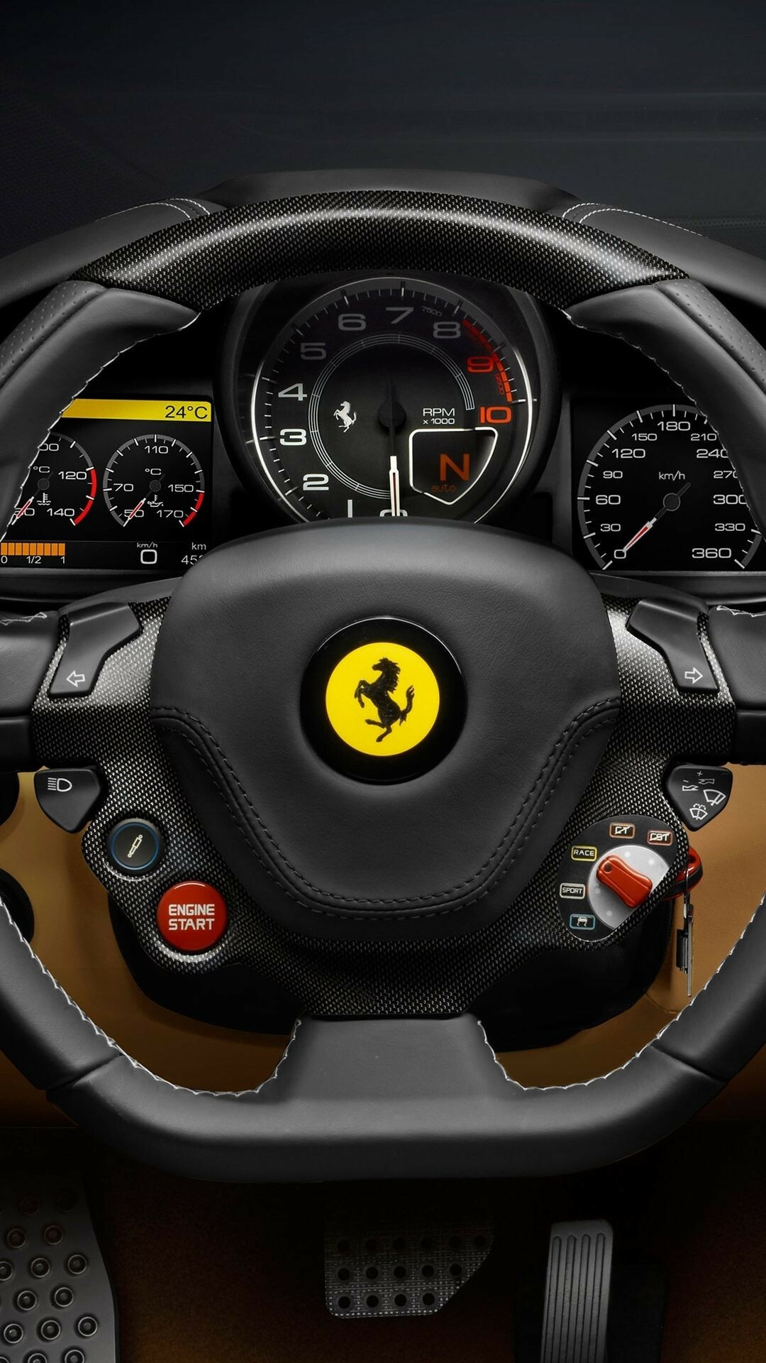 Pixel-perfect iPhone wallpapers, Stunning Ferrari images, Express your style, Automotive art, 1080x1920 Full HD Phone