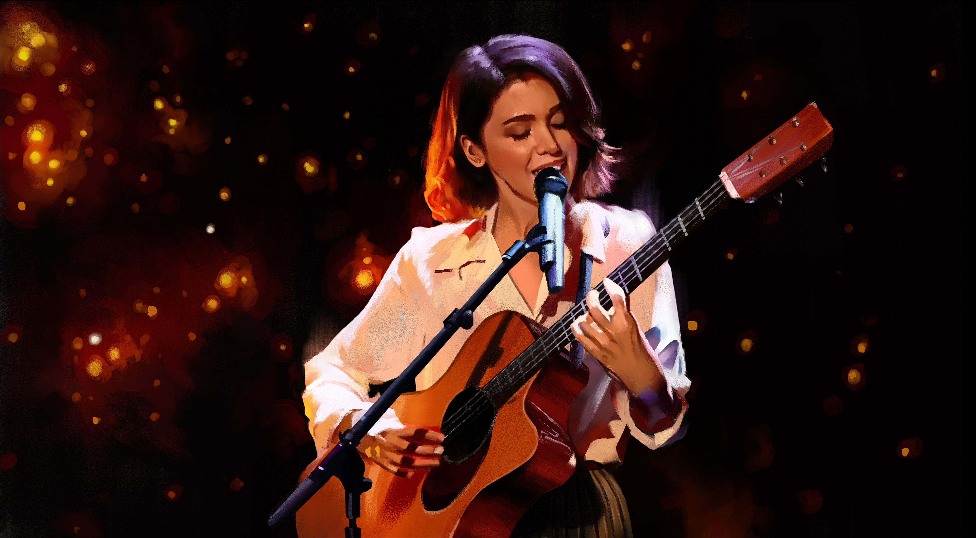 Katie Melua, Portrait photography, Katie Melua photos, Katie Melua portrait, 3840x2120 HD Desktop