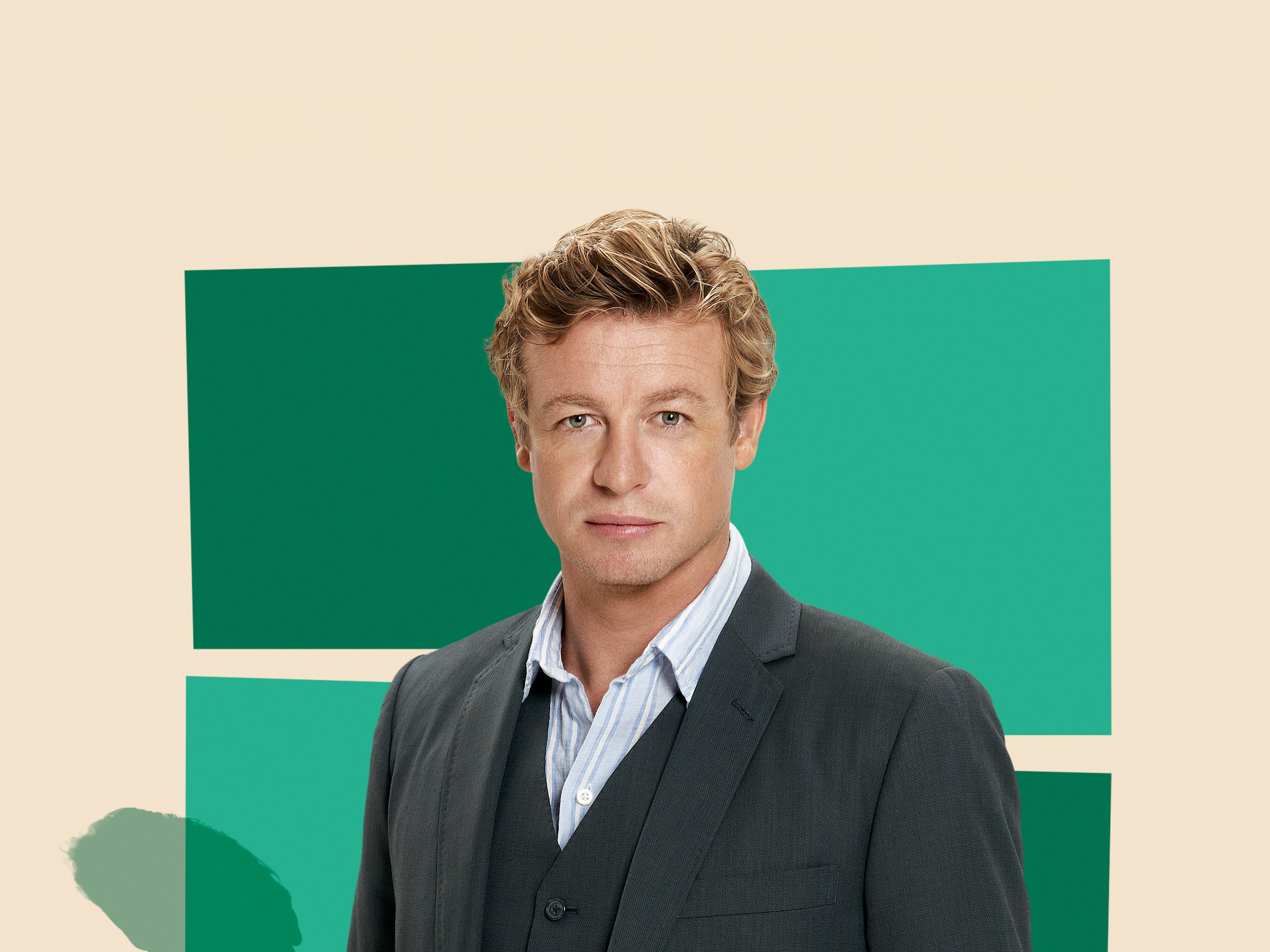 Simon Baker, Movies, Patrick Jane, Wallpaper, 2560x1920 HD Desktop