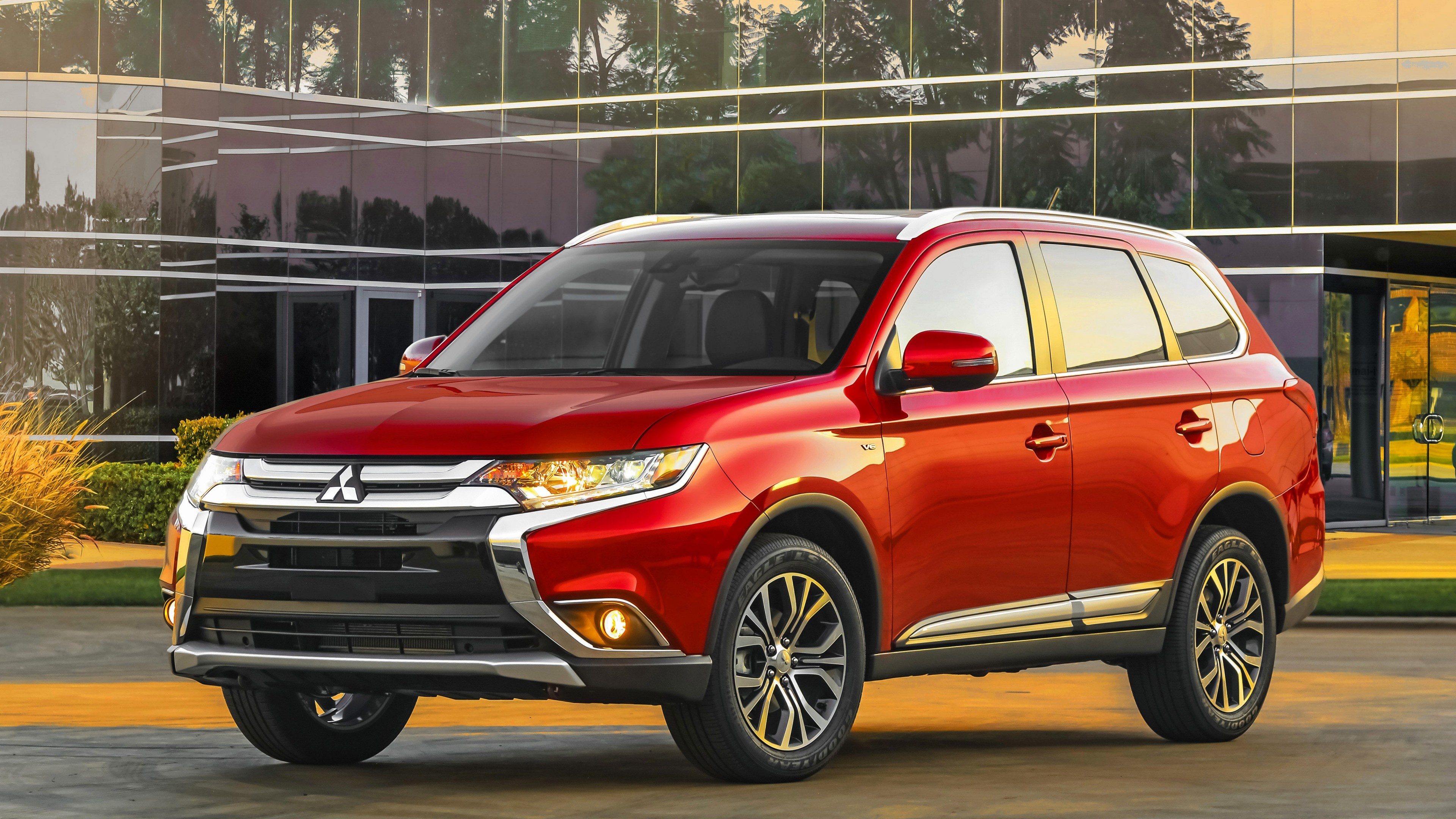 Hybrid 2016, Mitsubishi Outlander Wallpaper, 3840x2160 4K Desktop