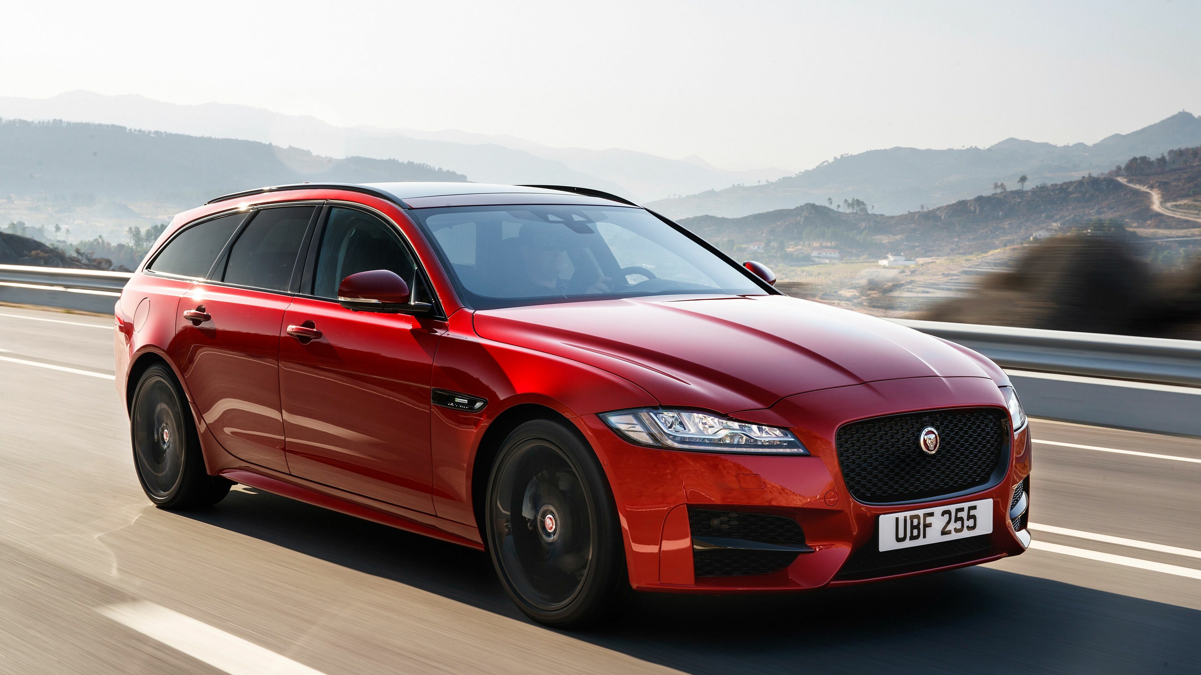 Jaguar, XF R-Sport Sportbrake, Luxury sedan, Sophisticated design, 3840x2160 4K Desktop