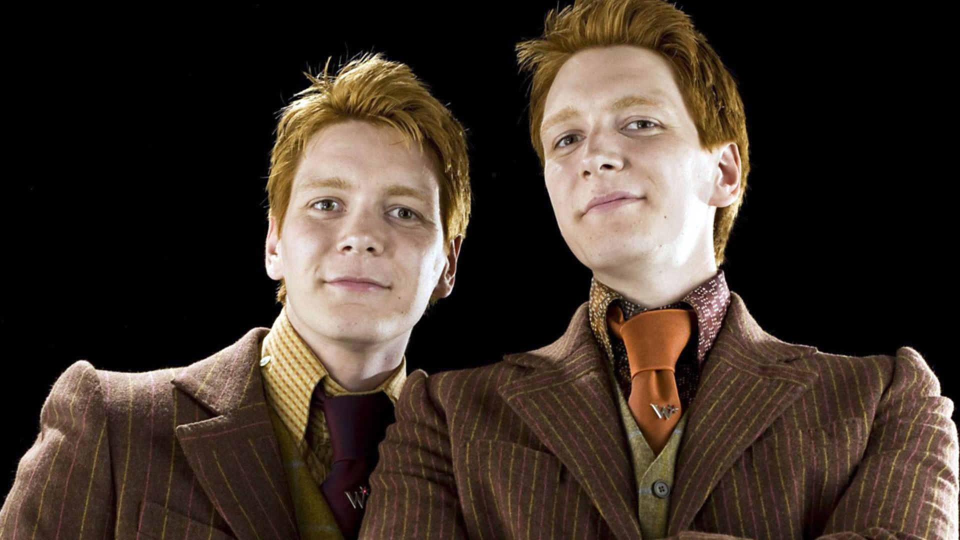 Fred Weasley, George Weasley, Weasley twins, Harry Potter universe, 1920x1080 Full HD Desktop