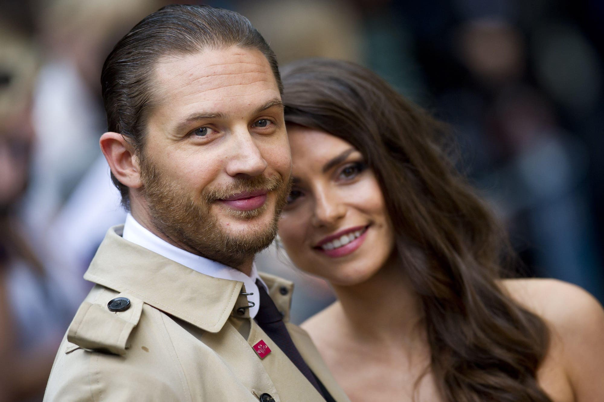 Tom Hardy, Charlotte Riley, love story, 2000x1340 HD Desktop