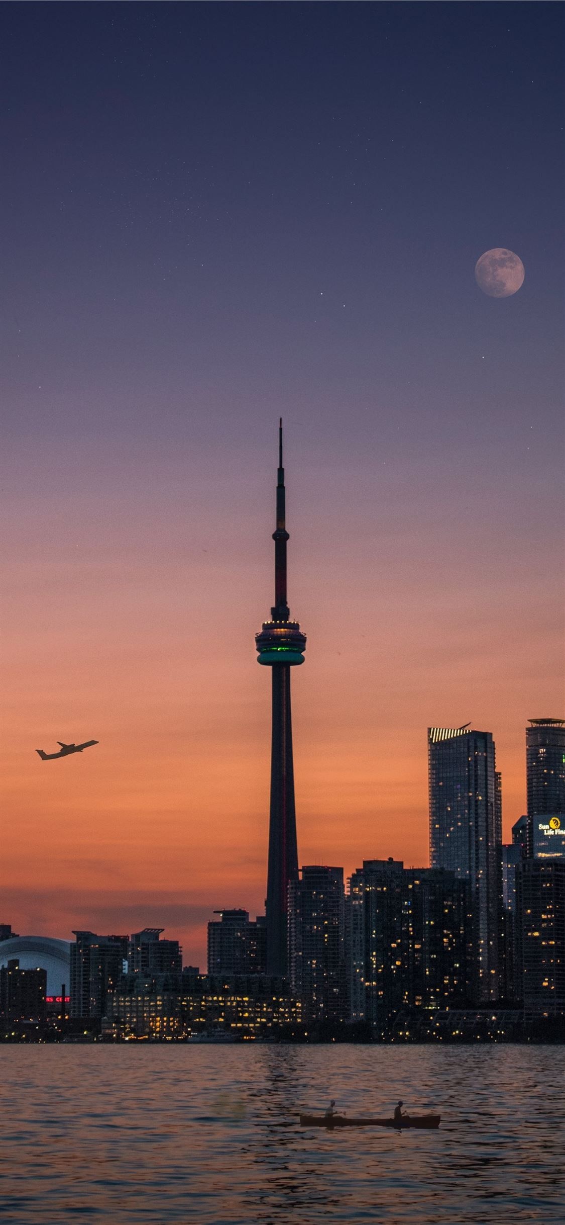 CN Tower, Canada, Canada, CN Tower, 1130x2440 HD Phone