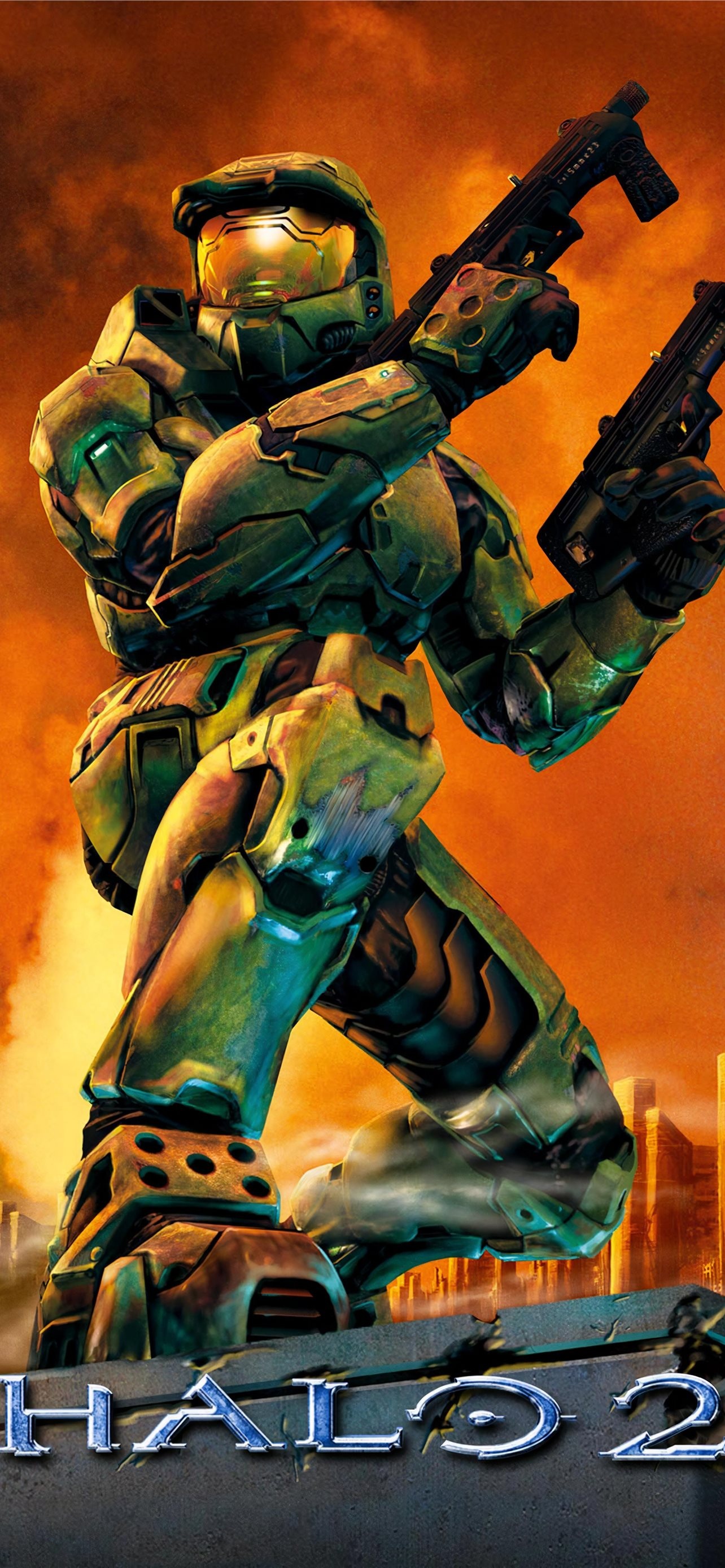 Logo, Halo 2 Wallpaper, 1290x2780 HD Phone