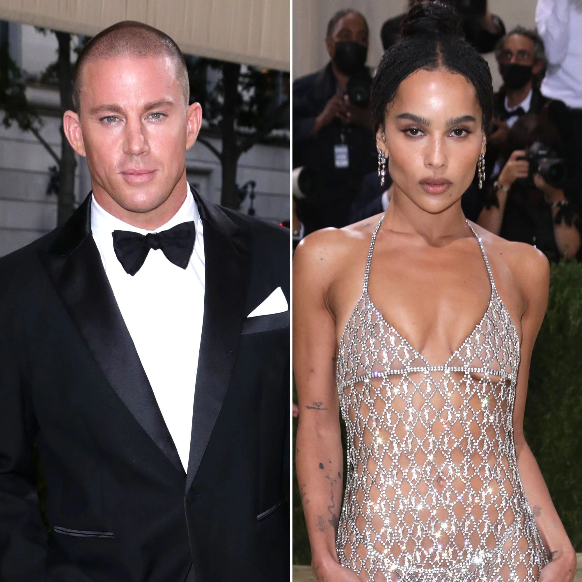 Zoe Kravitz, Channing Tatum, Met Gala, Separate walks, 2000x2000 HD Phone