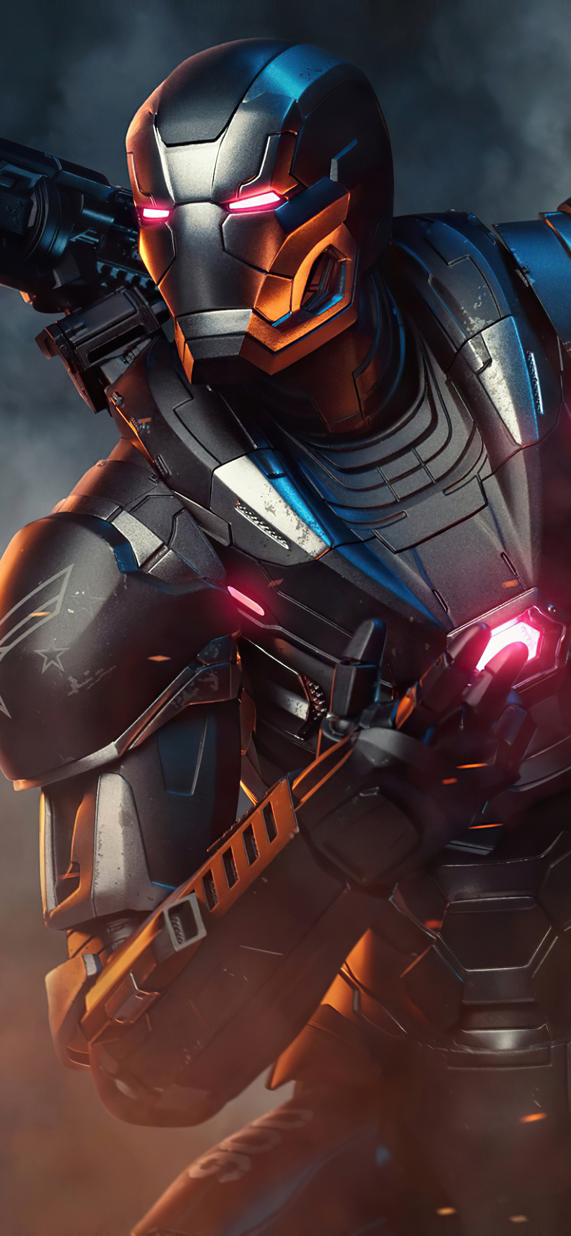 War Machine, Marvel movies, 2020 iPhone wallpapers, XS, 1130x2440 HD Phone