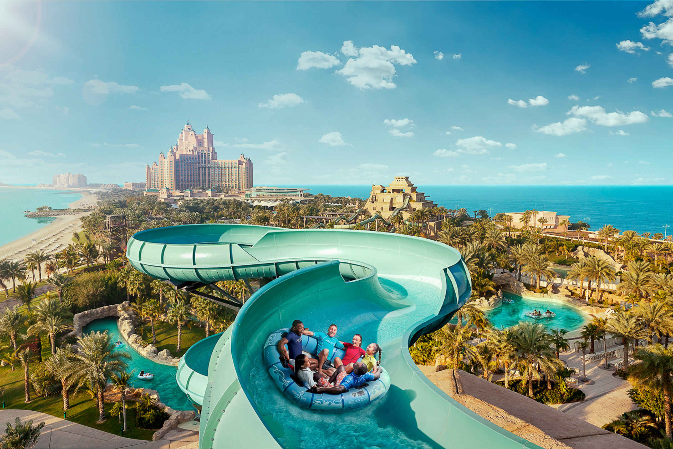 Dubai, Waterpark Wallpaper, 2560x1710 HD Desktop