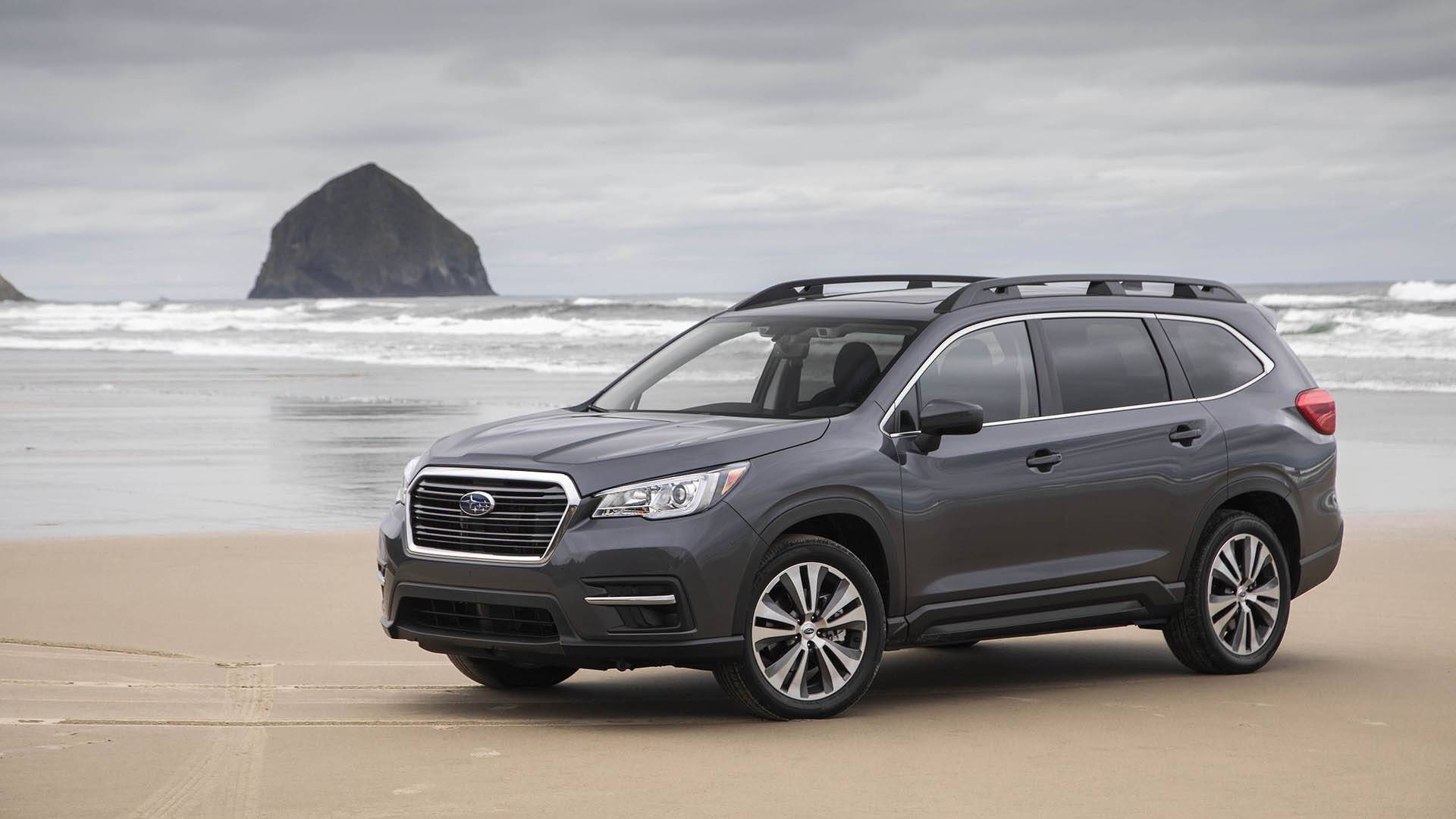 Subaru Ascent, First drive, Third row, 1920x1080 Full HD Desktop