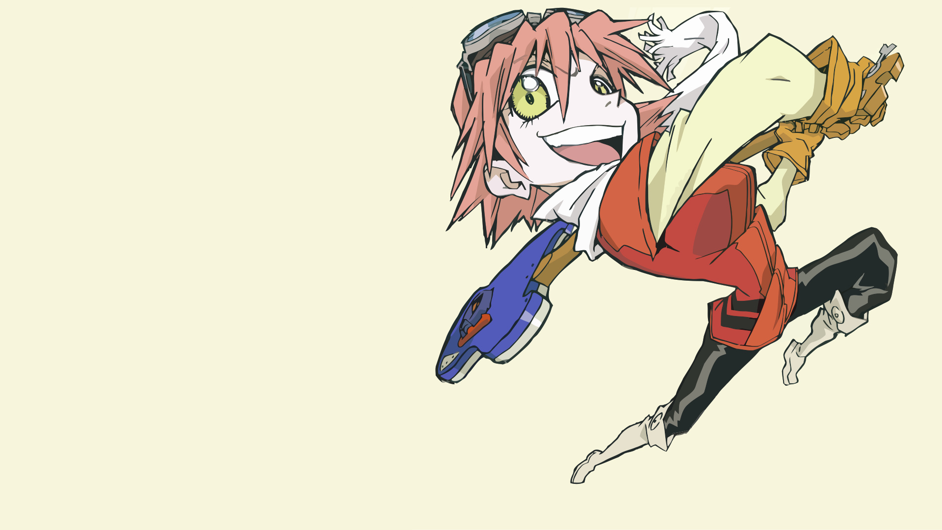 Haruko Haruhara, Anime character, FLCL series, HD wallpaper, 1920x1080 Full HD Desktop