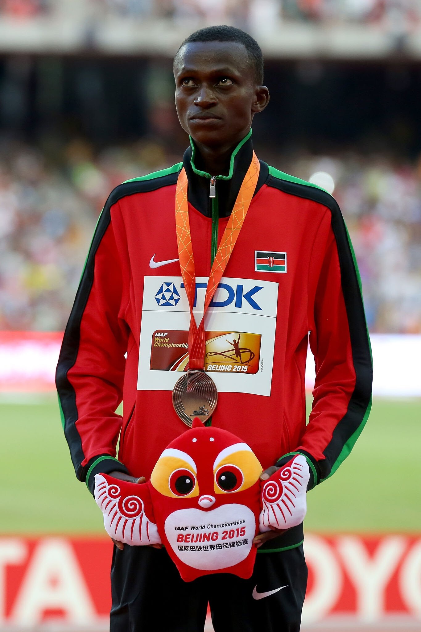 Beijing 2015, Paul Kipngetich Tanui Wallpaper, 1370x2050 HD Phone