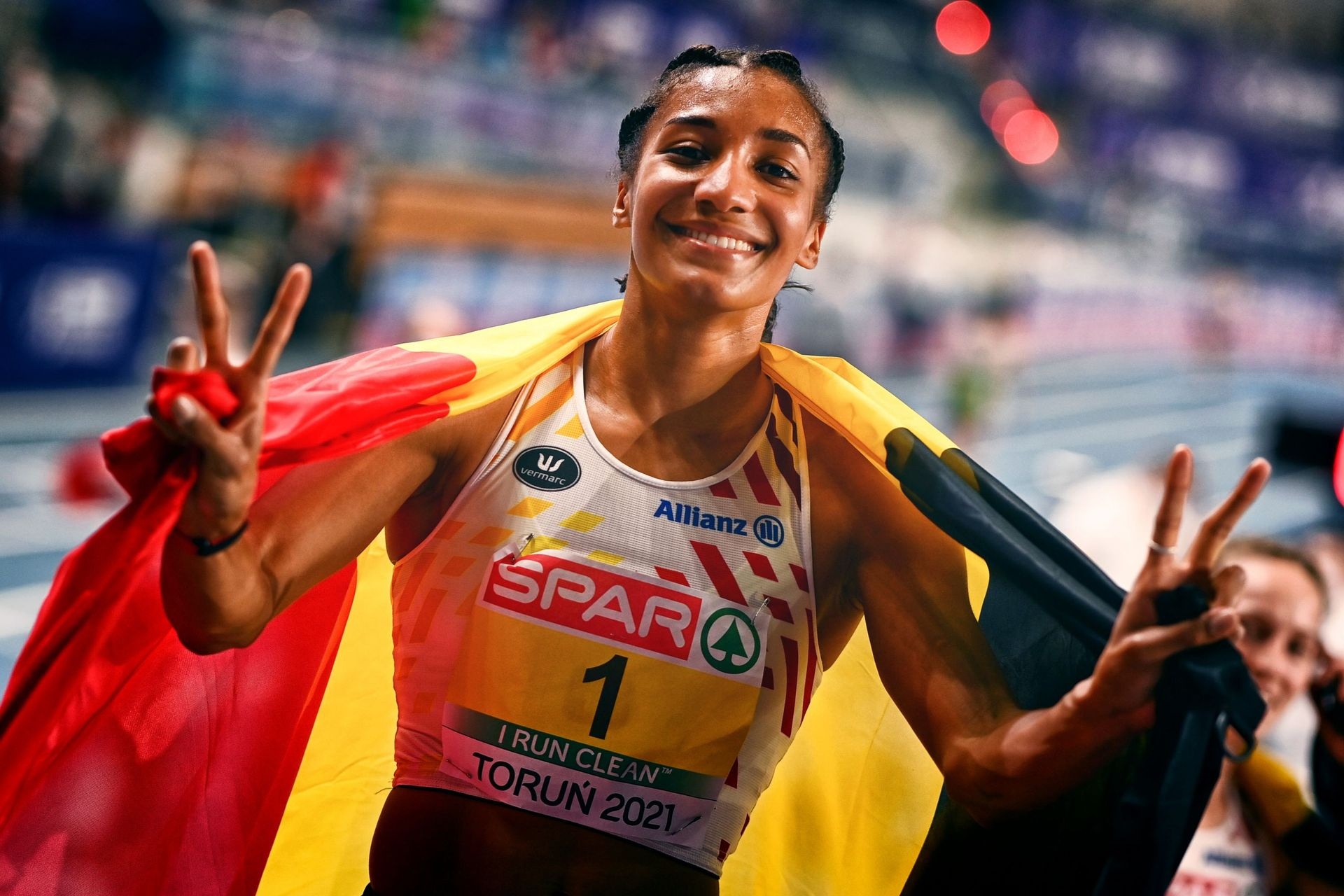 Nafissatou Thiam, Tokyo Olympics, Double challenge, Belgian pride, 1920x1280 HD Desktop