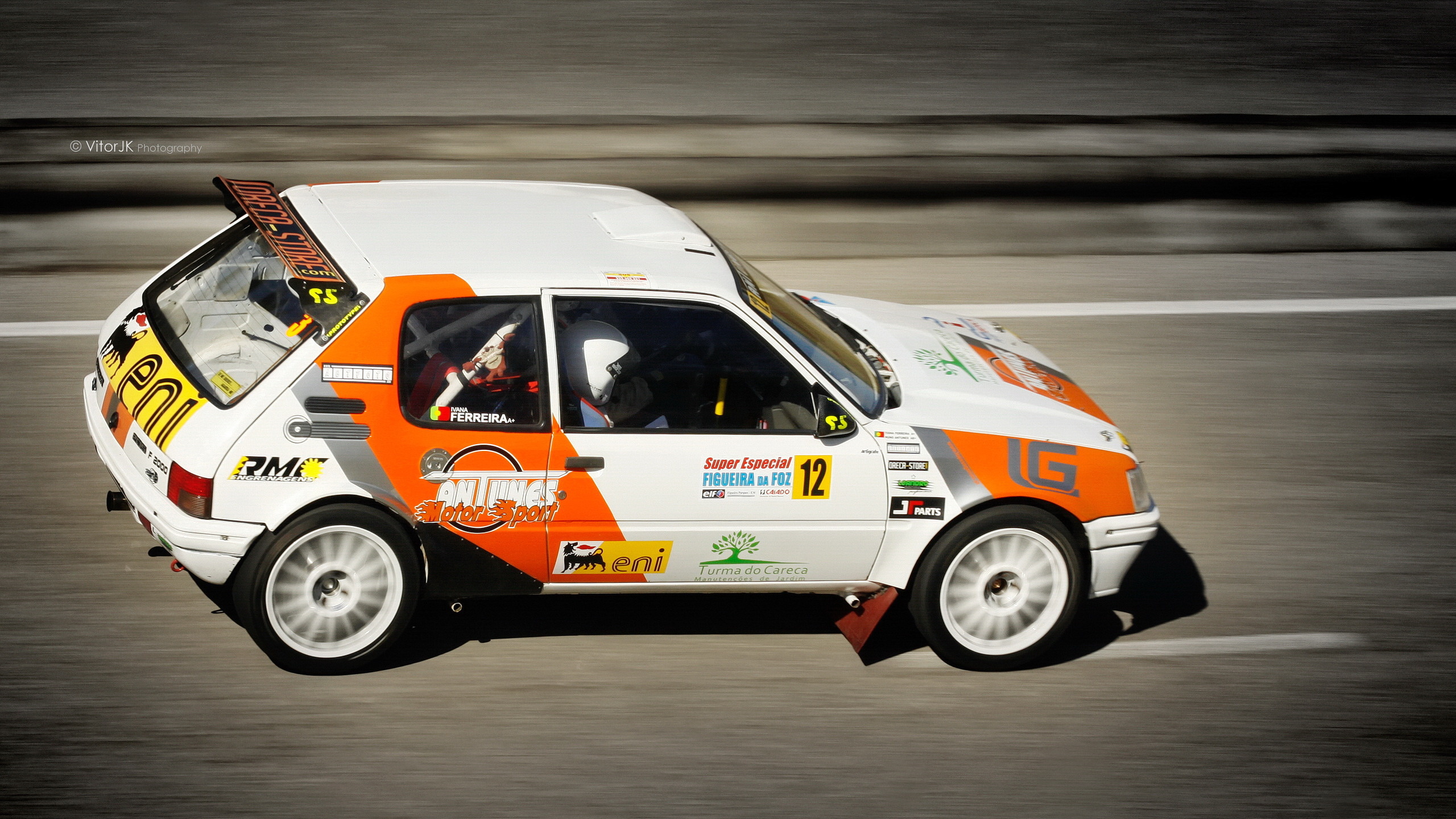 Peugeot 205, Rallycross Wallpaper, 2560x1440 HD Desktop